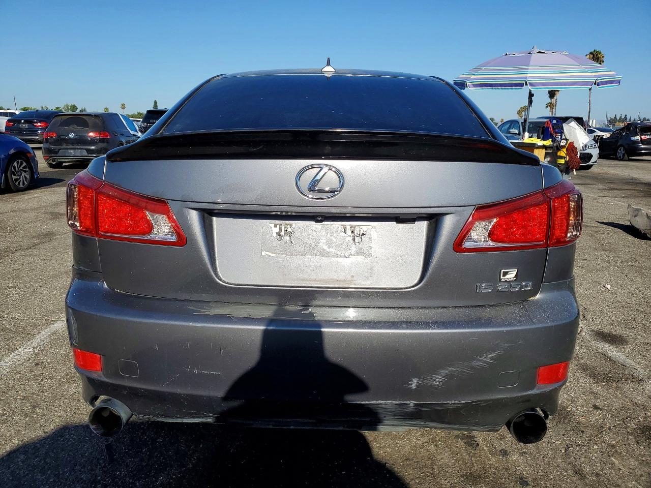 2012 Lexus Is 250 Gray vin: JTHBF5C26C5179023