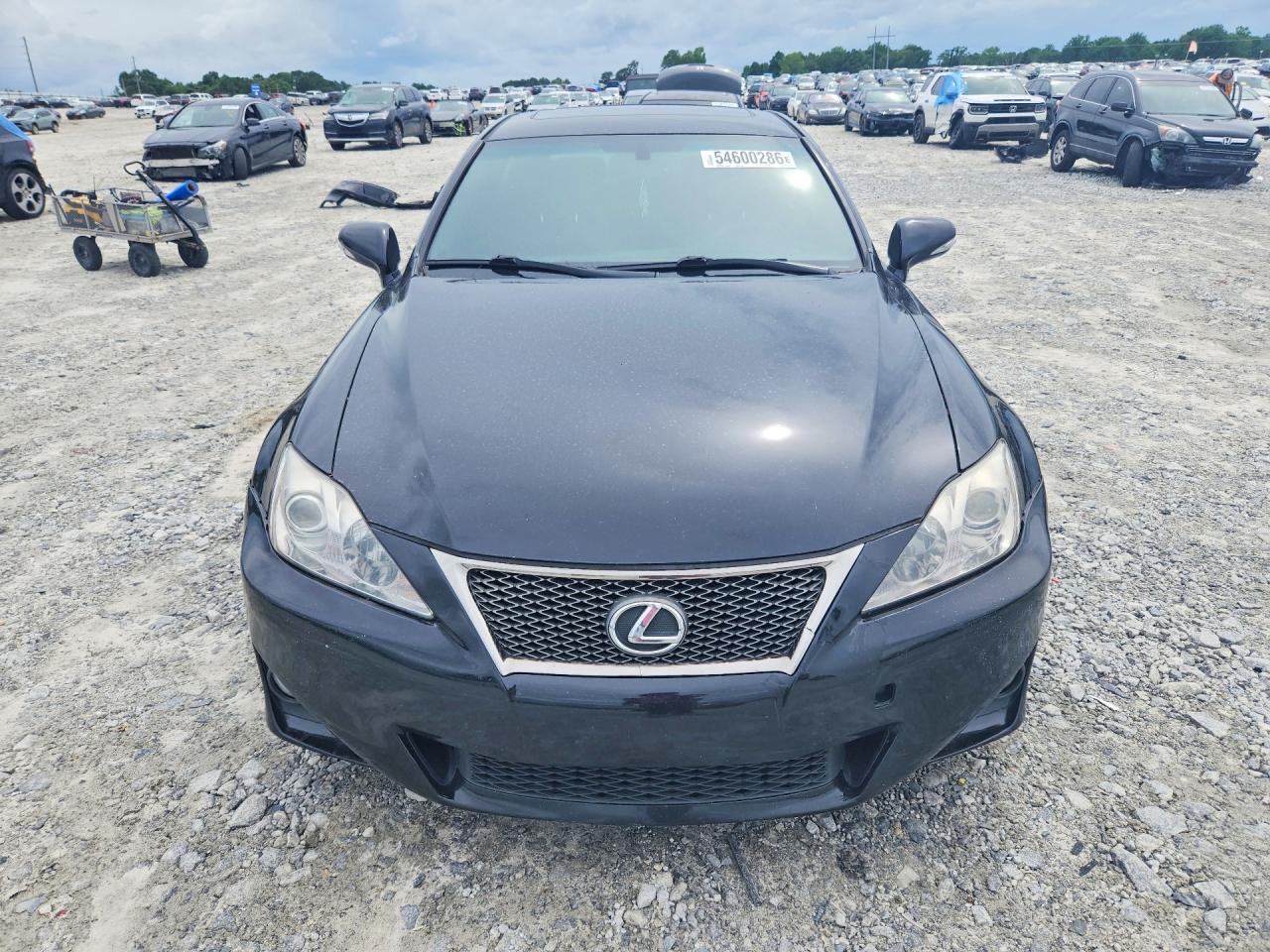 2012 Lexus Is 250 Black vin: JTHBF5C26C5182665