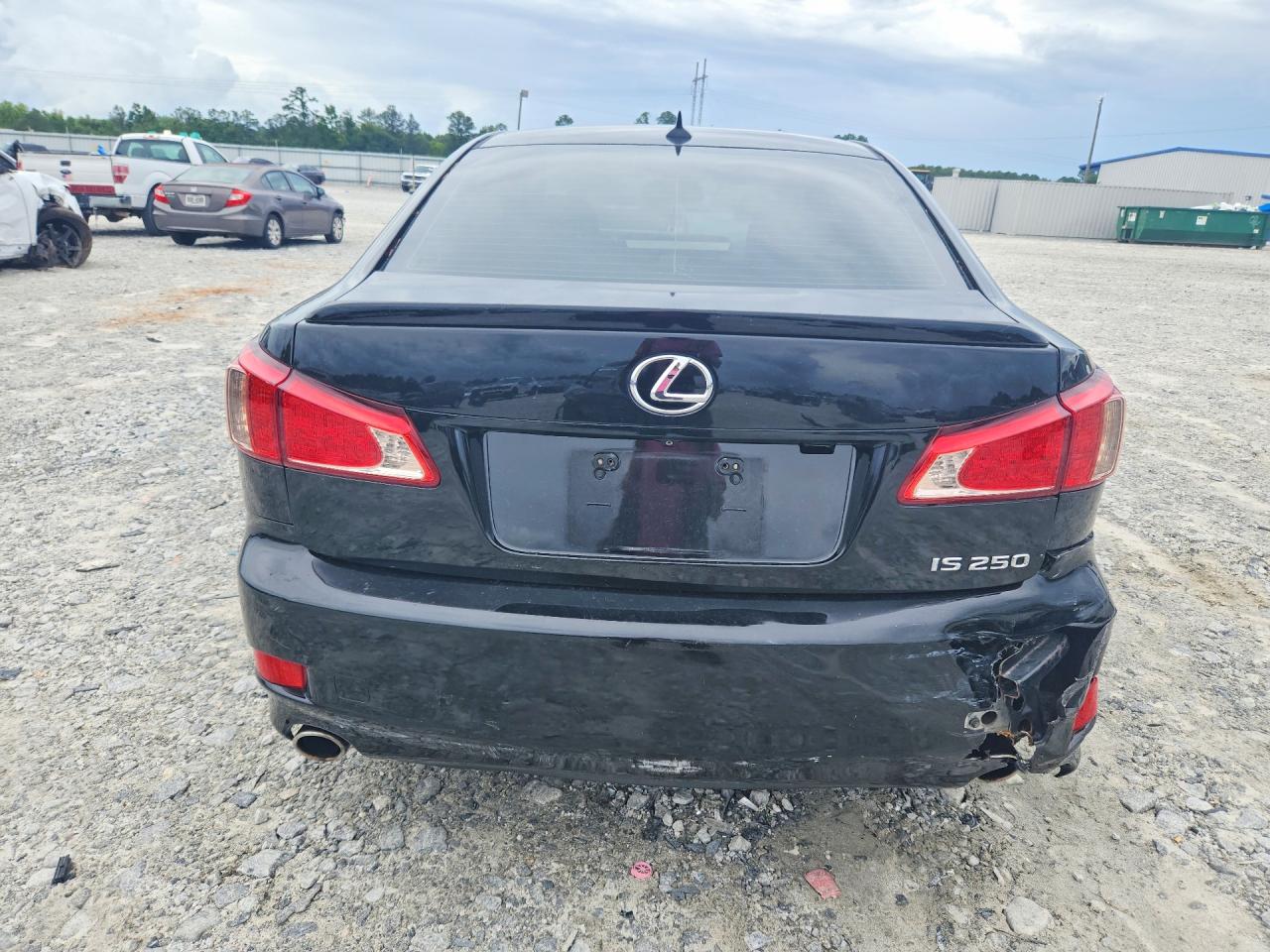 2012 Lexus Is 250 Black vin: JTHBF5C26C5182665