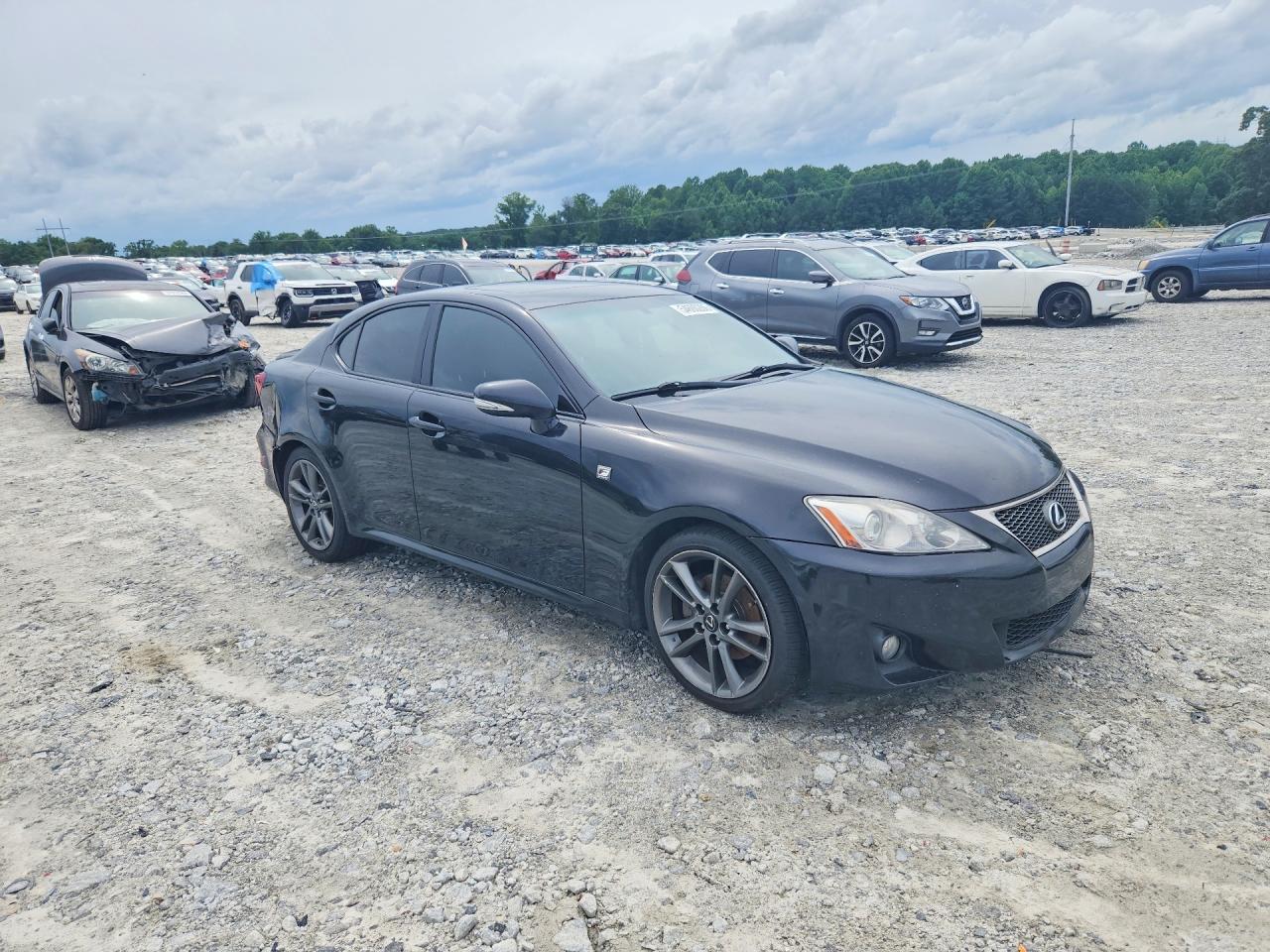 2012 Lexus Is 250 Black vin: JTHBF5C26C5182665