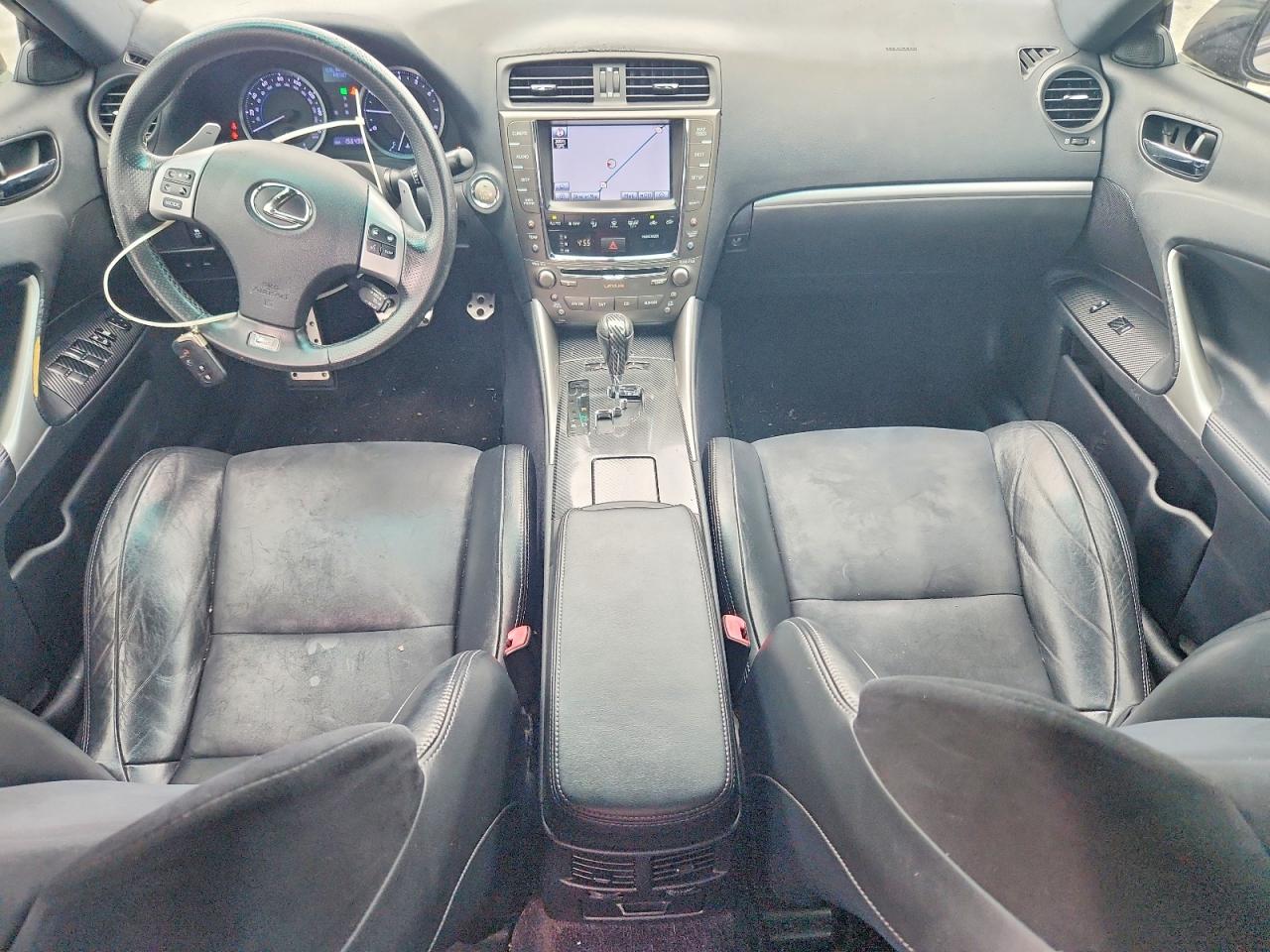 2012 Lexus Is 250 Black vin: JTHBF5C26C5182665