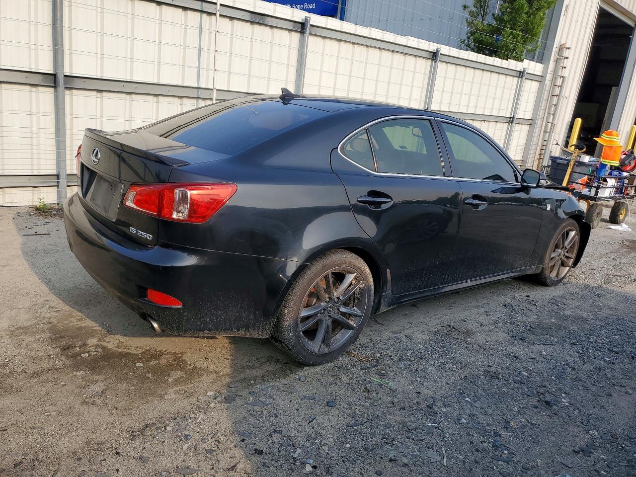 2013 Lexus Is 250 Black vin: JTHBF5C26D5185258