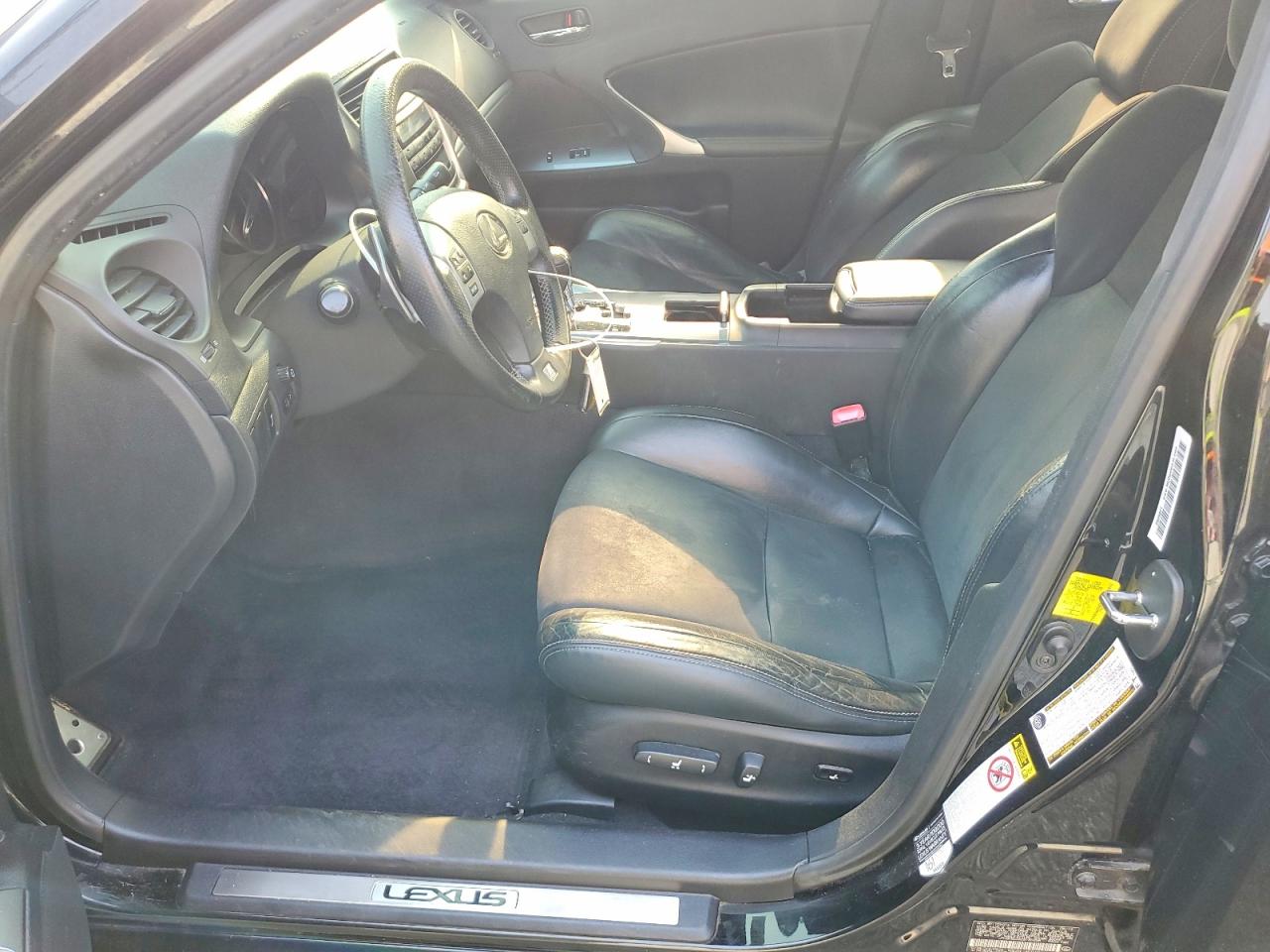 2013 Lexus Is 250 Black vin: JTHBF5C26D5185258