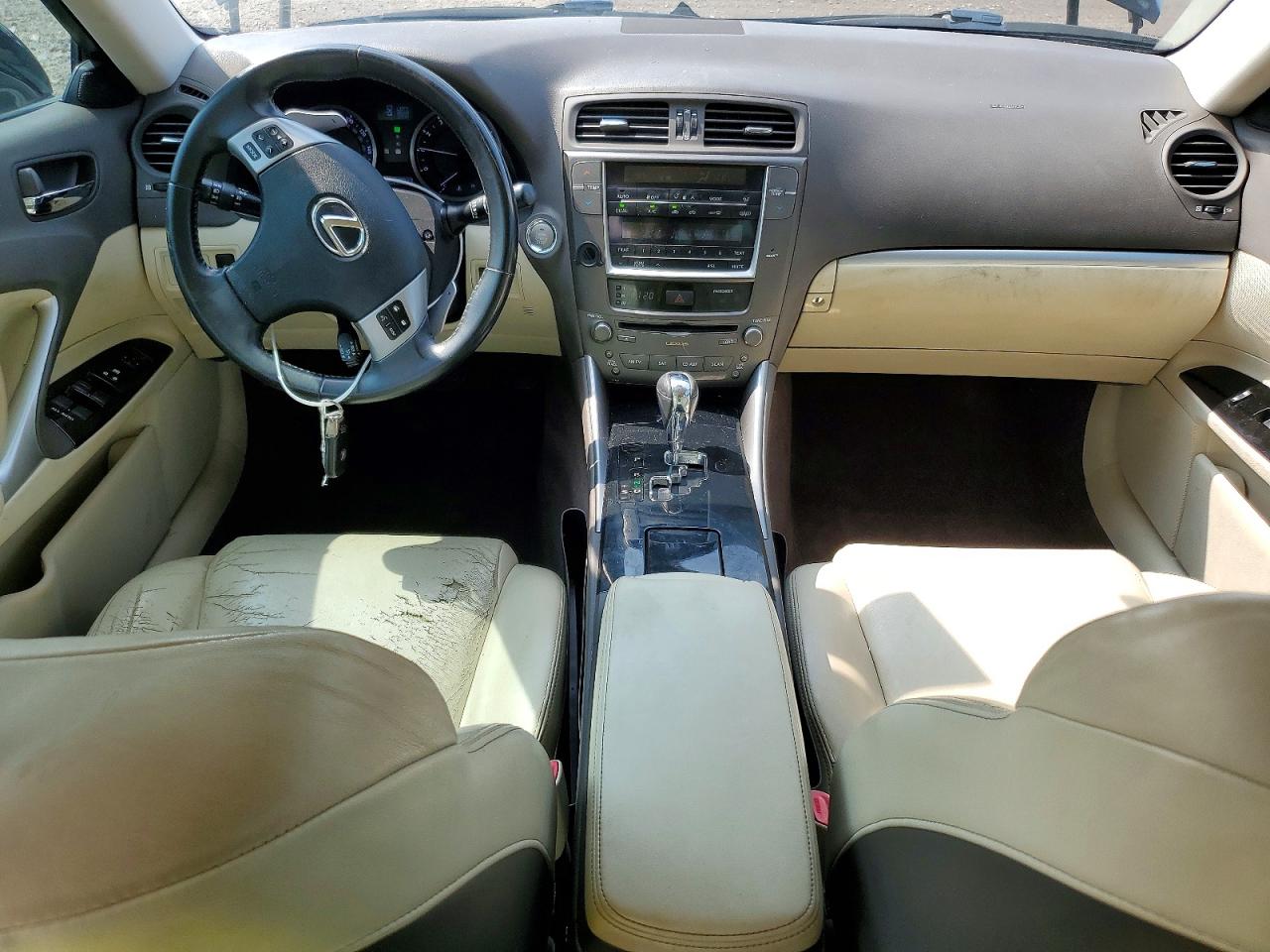 2013 Lexus Is 250 Black vin: JTHBF5C26D5191237