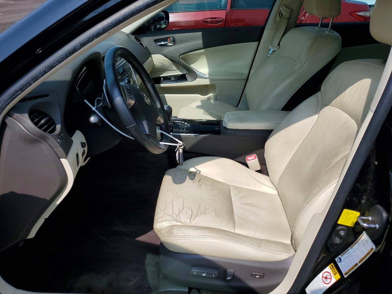 2013 Lexus Is 250 Black vin: JTHBF5C26D5191237
