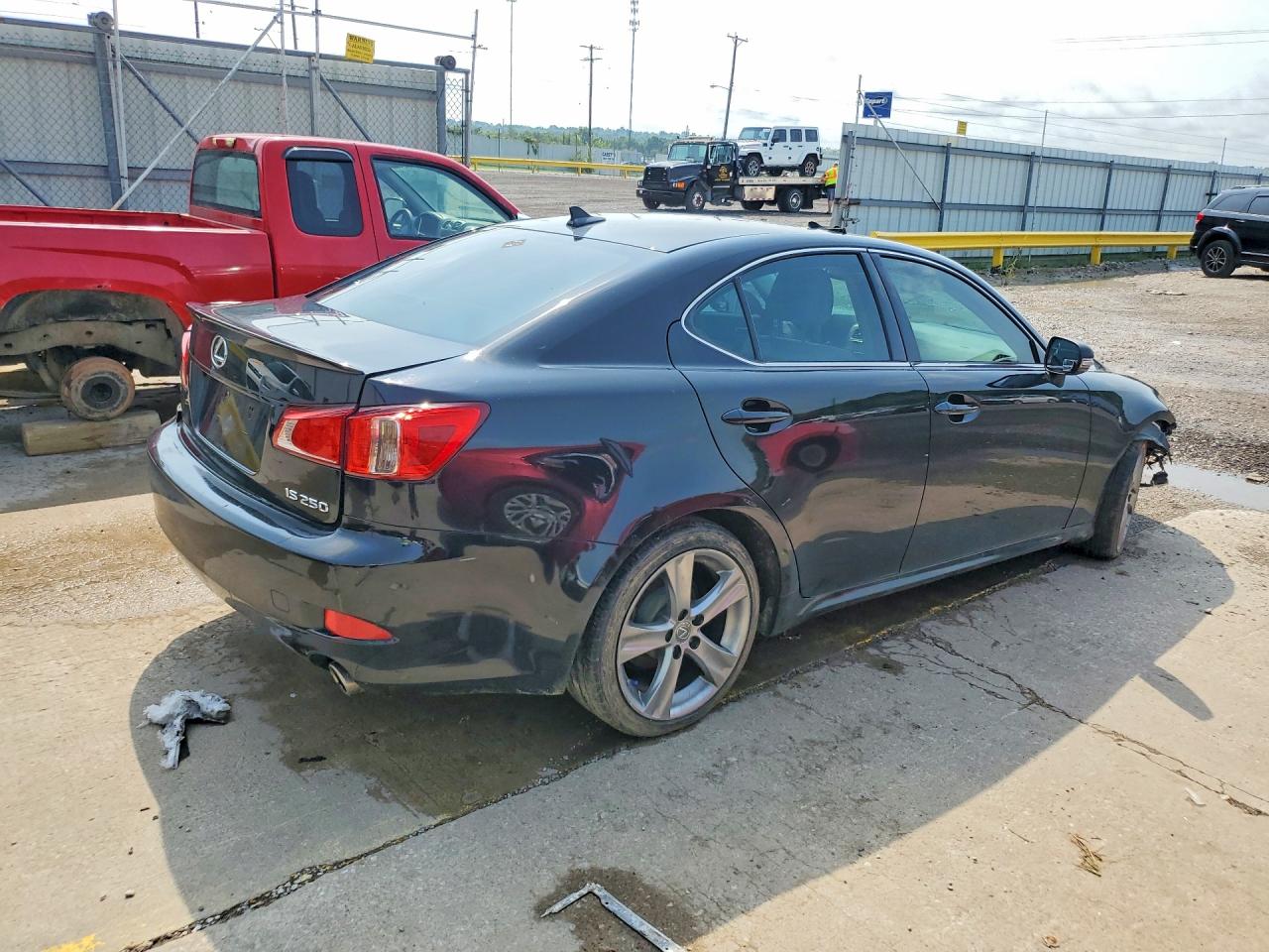 2013 Lexus Is 250 Black vin: JTHBF5C26D5191237