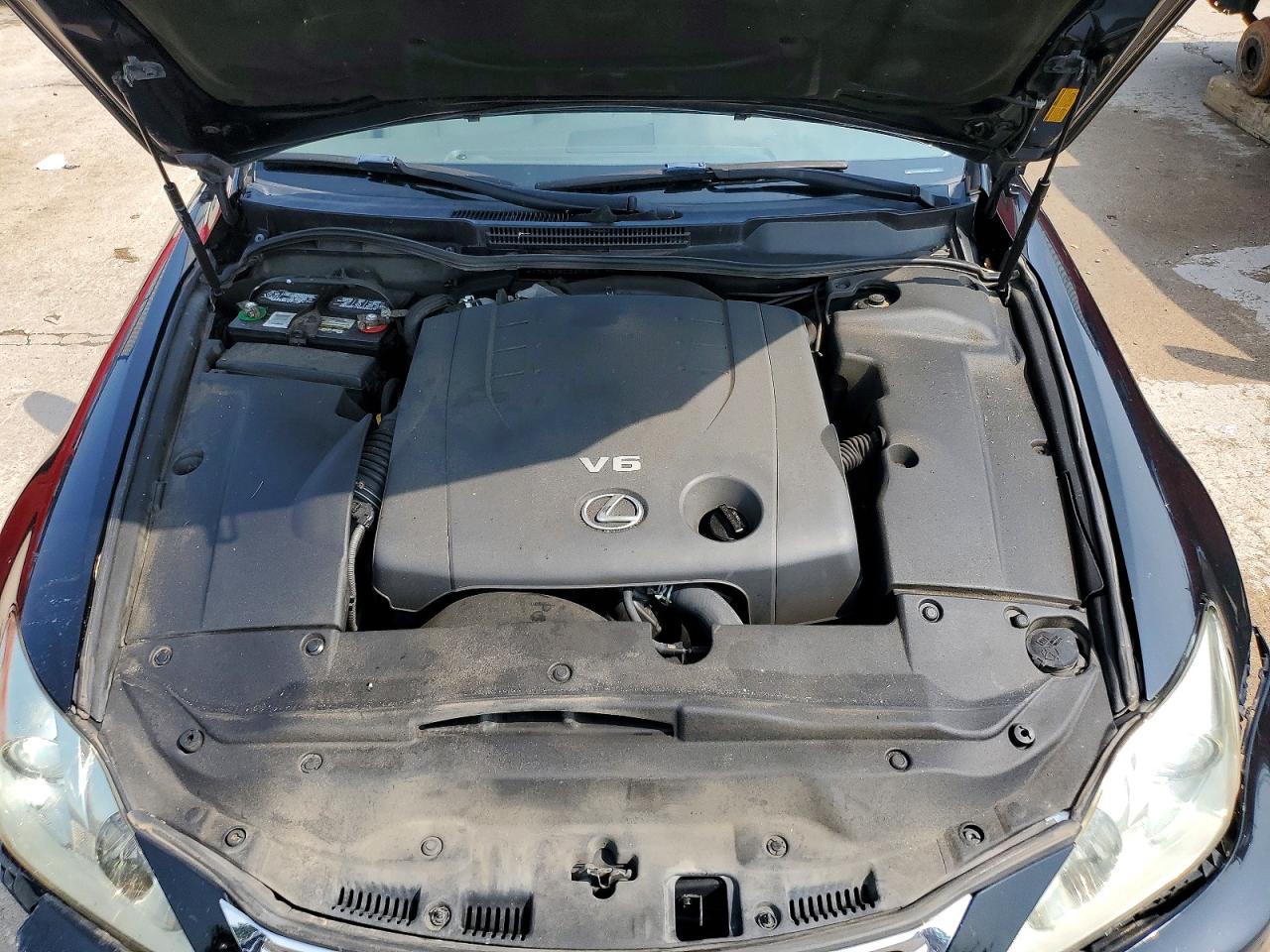 2013 Lexus Is 250 Black vin: JTHBF5C26D5191237