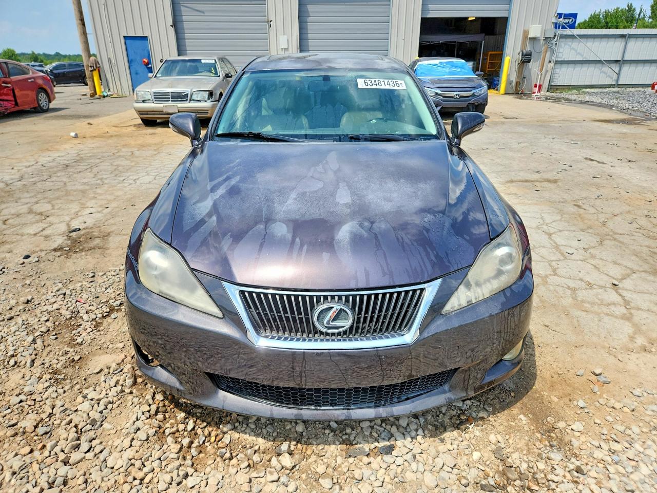 2010 Lexus Is 250 Base Серый vin: JTHBF5C27A2098627