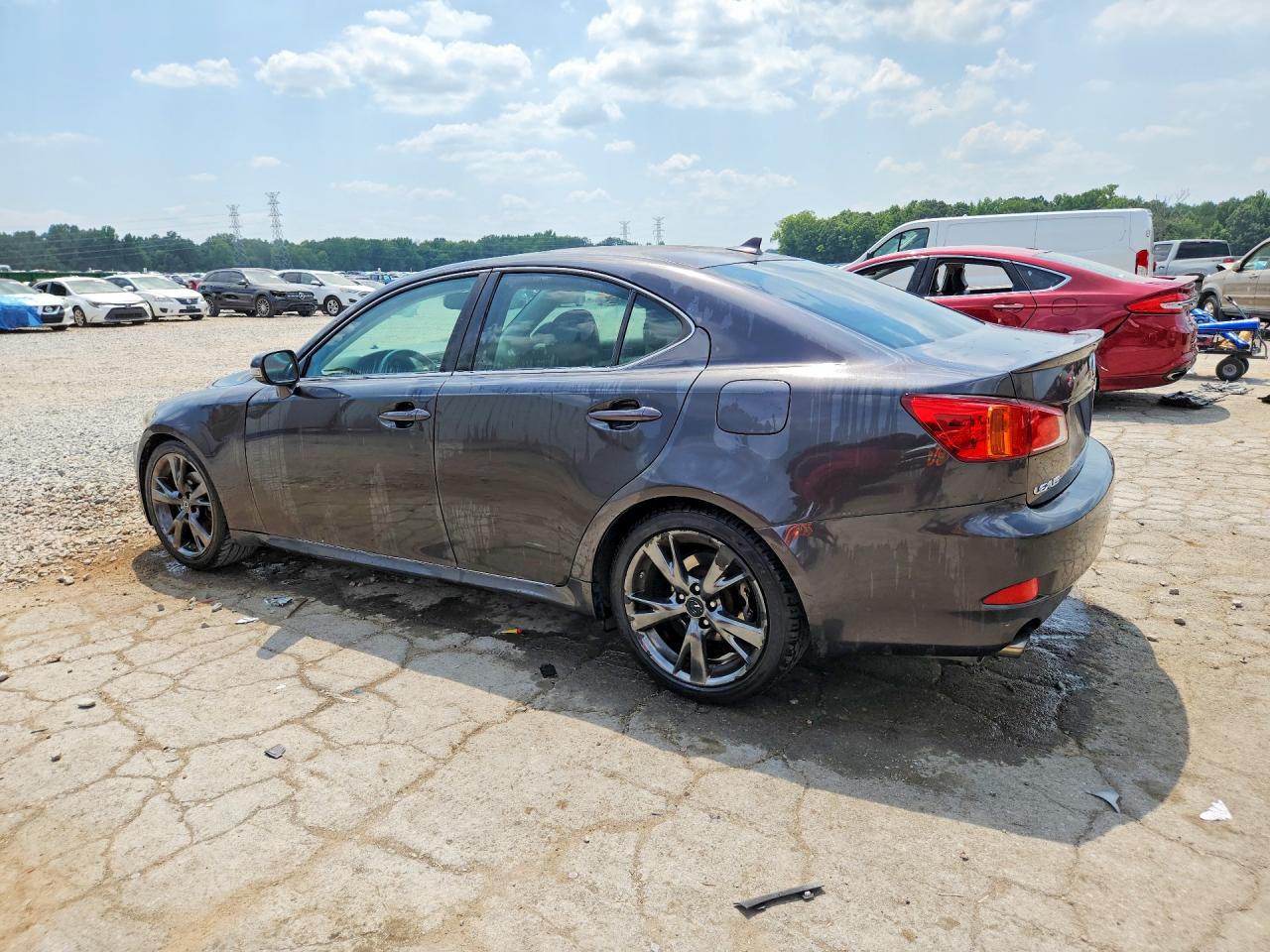 2010 Lexus Is 250 Base Серый vin: JTHBF5C27A2098627