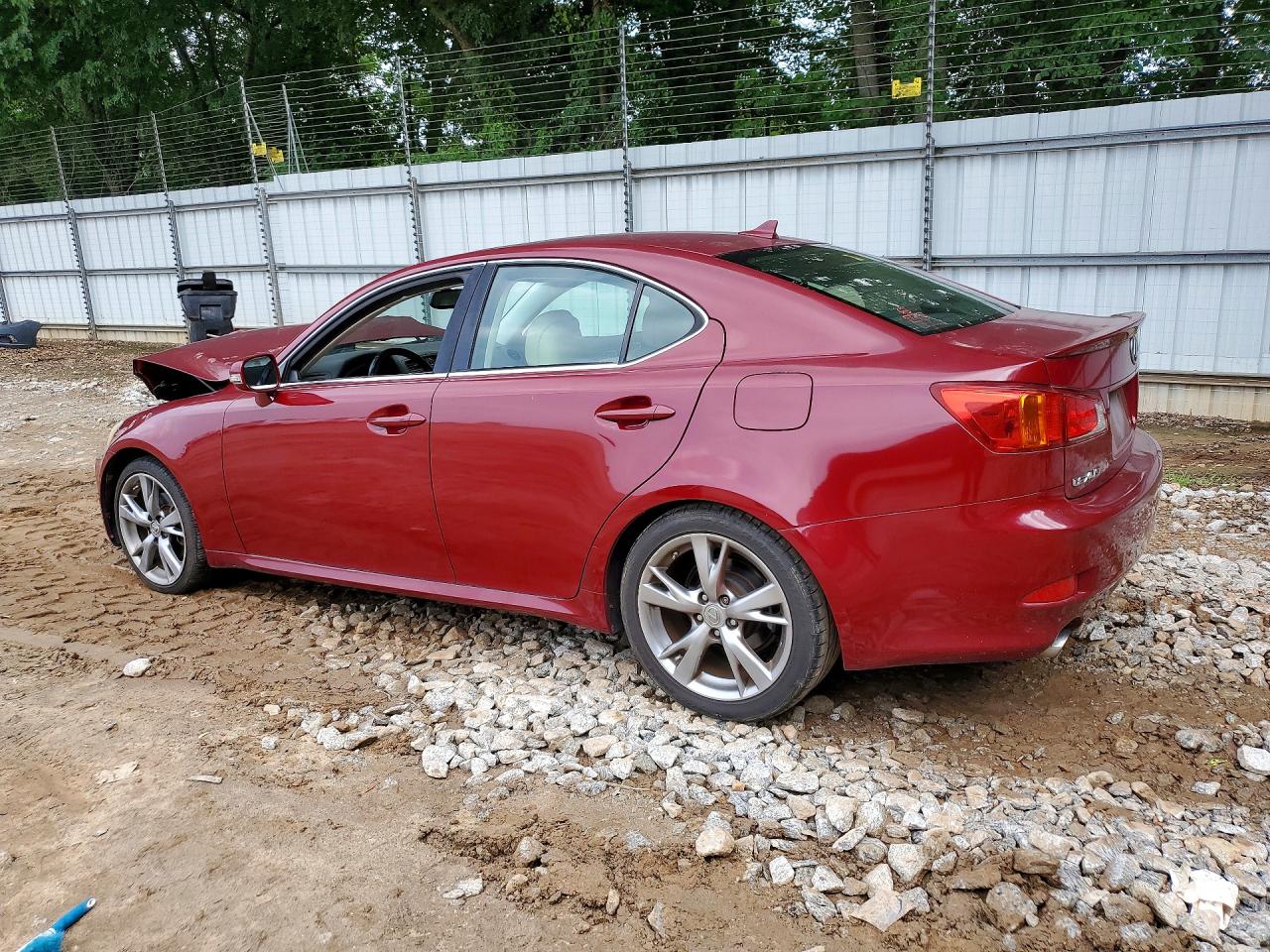 2010 Lexus Is 250 Red vin: JTHBF5C27A5110211