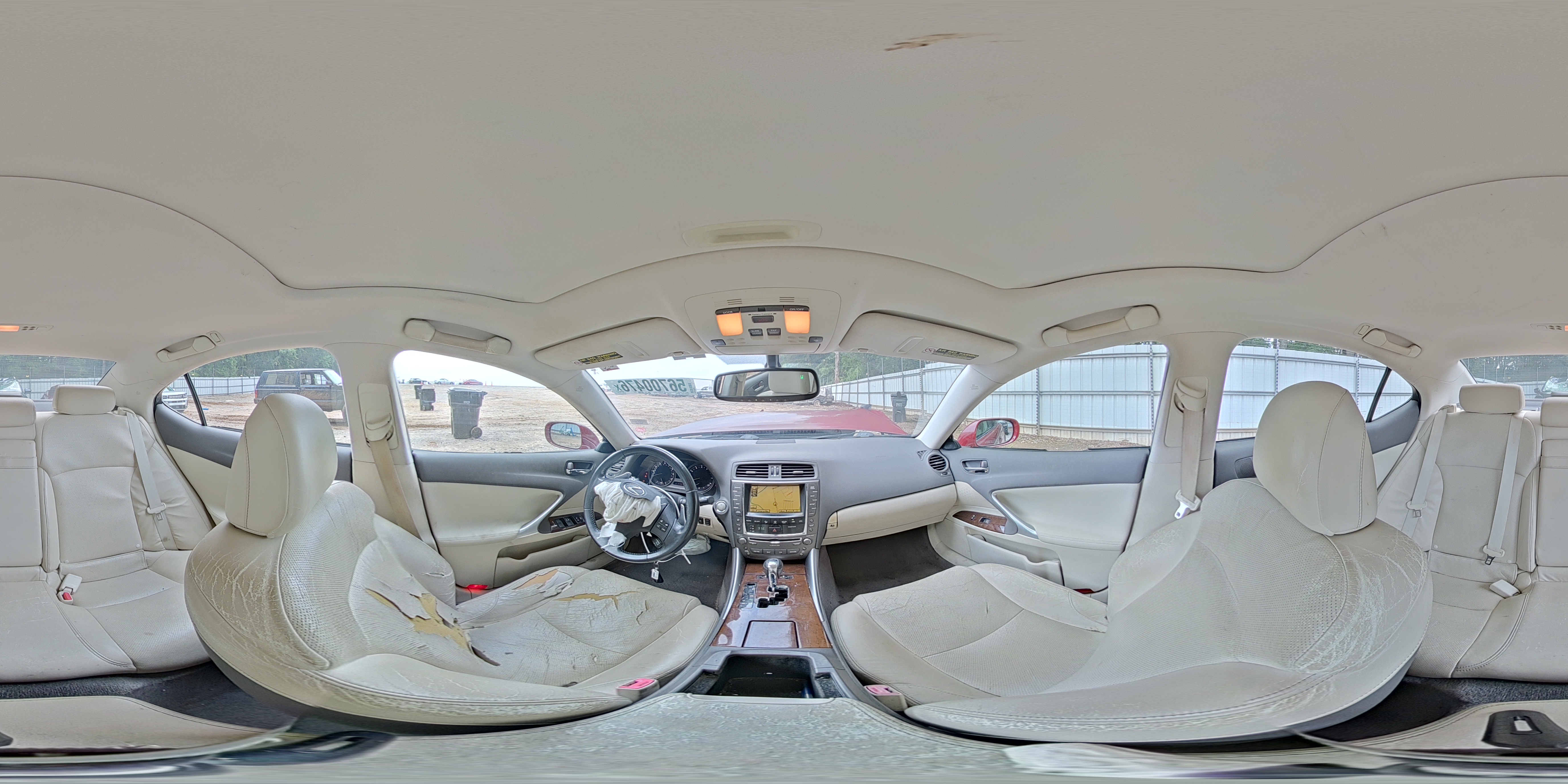2010 Lexus Is 250 Red vin: JTHBF5C27A5110211