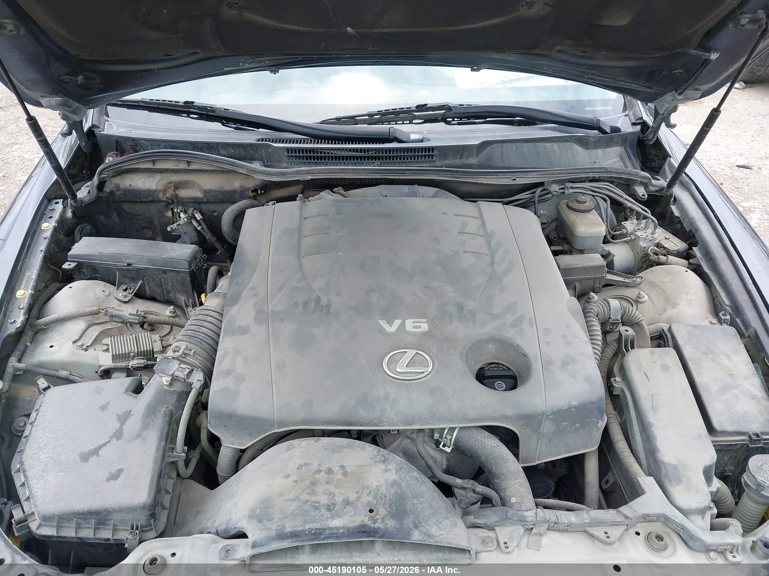 2010 Lexus Is 250   Серый vin: JTHBF5C27A5124593