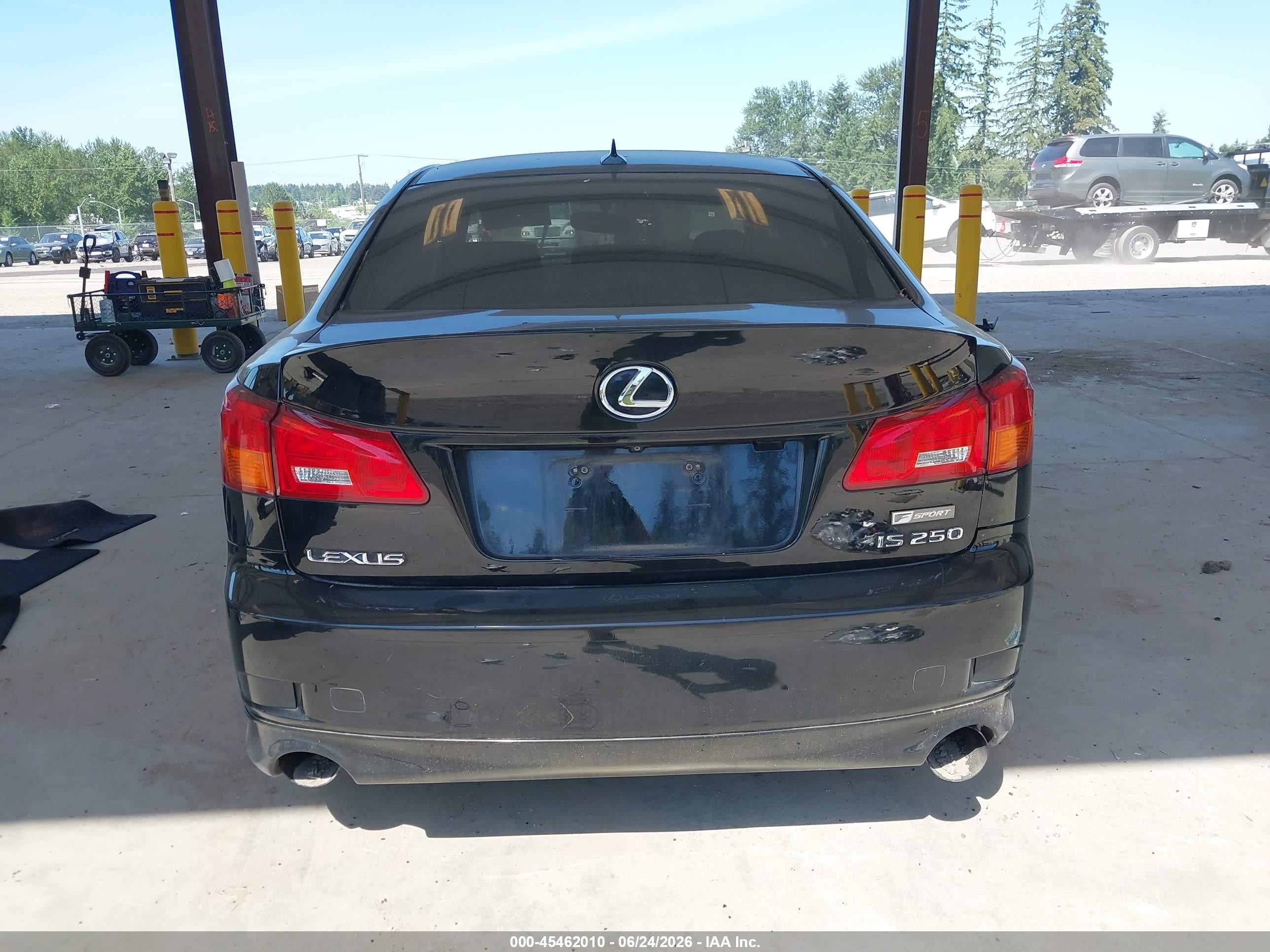 2010 Lexus Is 250   Black vin: JTHBF5C27A5128076