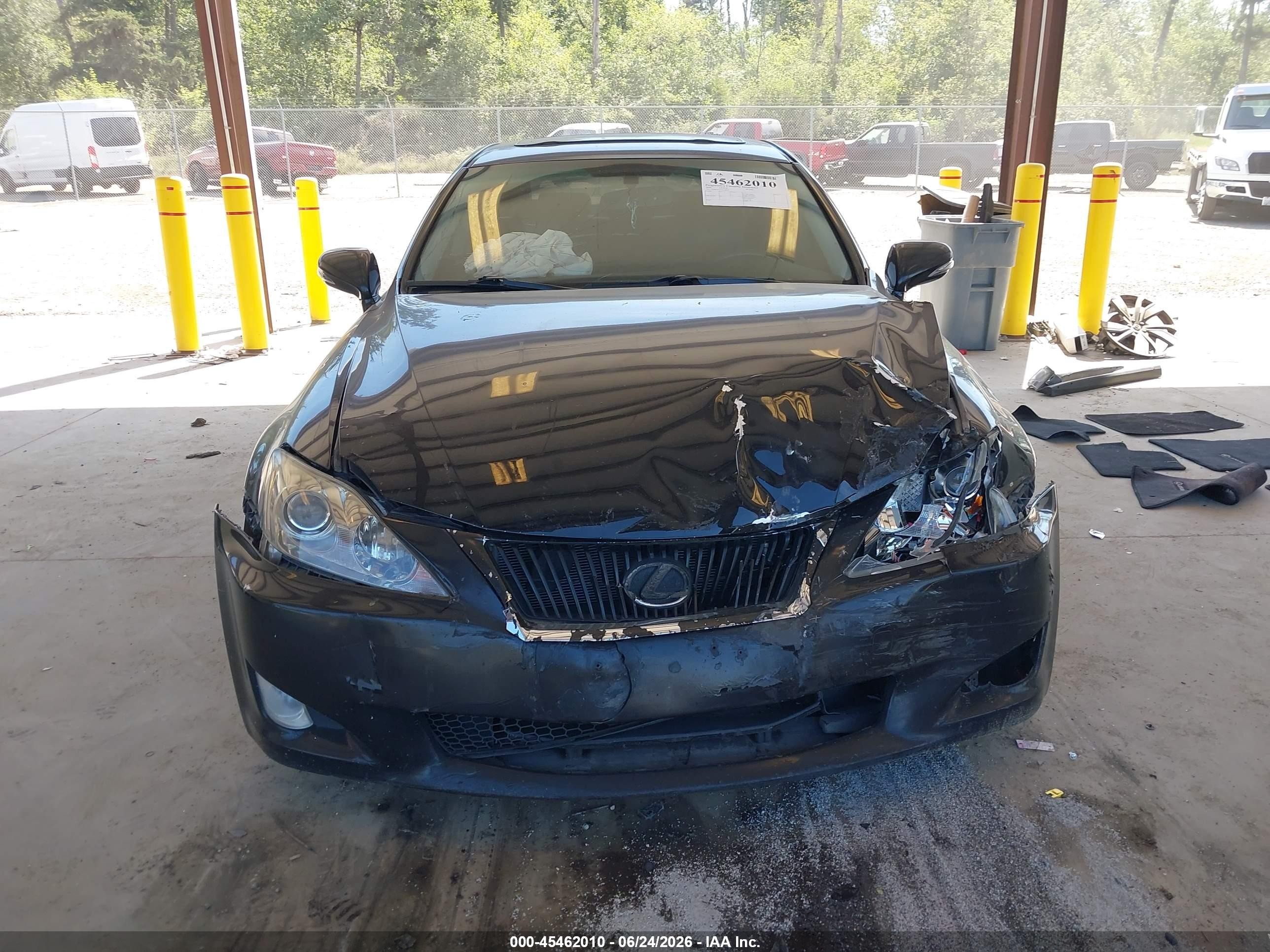 2010 Lexus Is 250   Black vin: JTHBF5C27A5128076