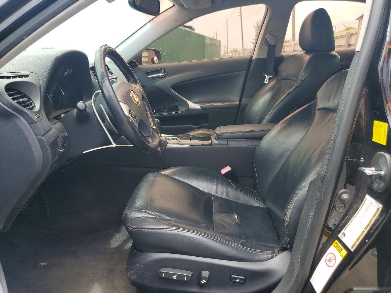2011 Lexus Is 250 Черный vin: JTHBF5C27B5141606