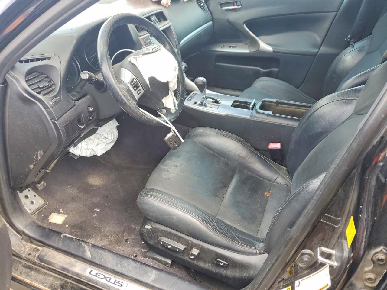 2011 Lexus Is 250 Black vin: JTHBF5C27B5144599
