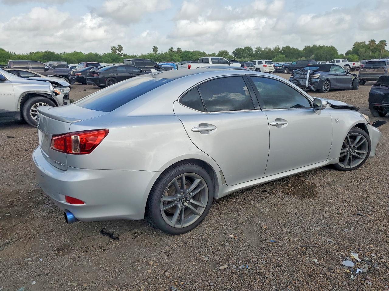 2012 Lexus Is 250 Silver vin: JTHBF5C27C5157886