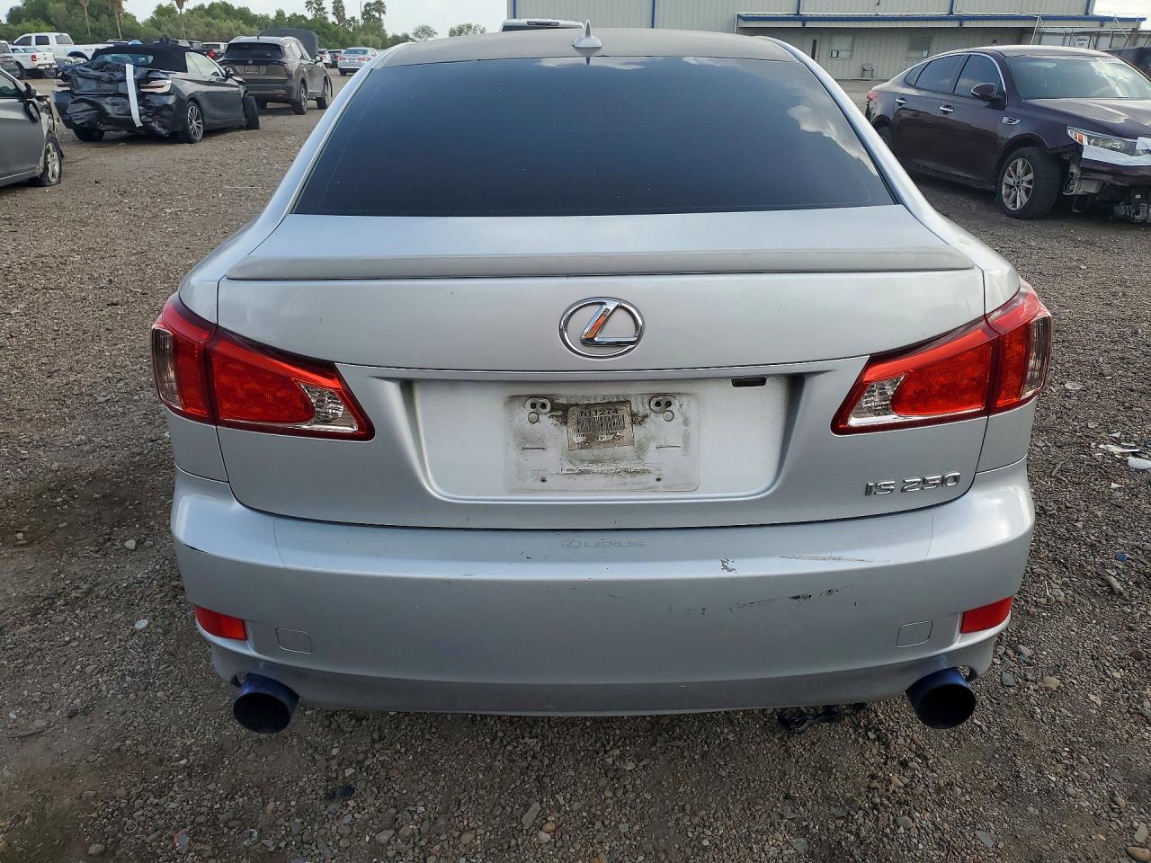 2012 Lexus Is 250 Silver vin: JTHBF5C27C5157886