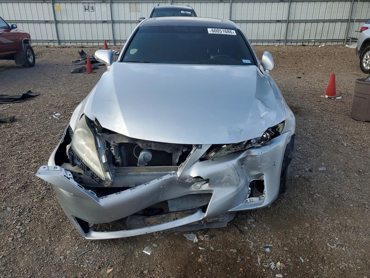 2012 Lexus Is 250 Silver vin: JTHBF5C27C5157886