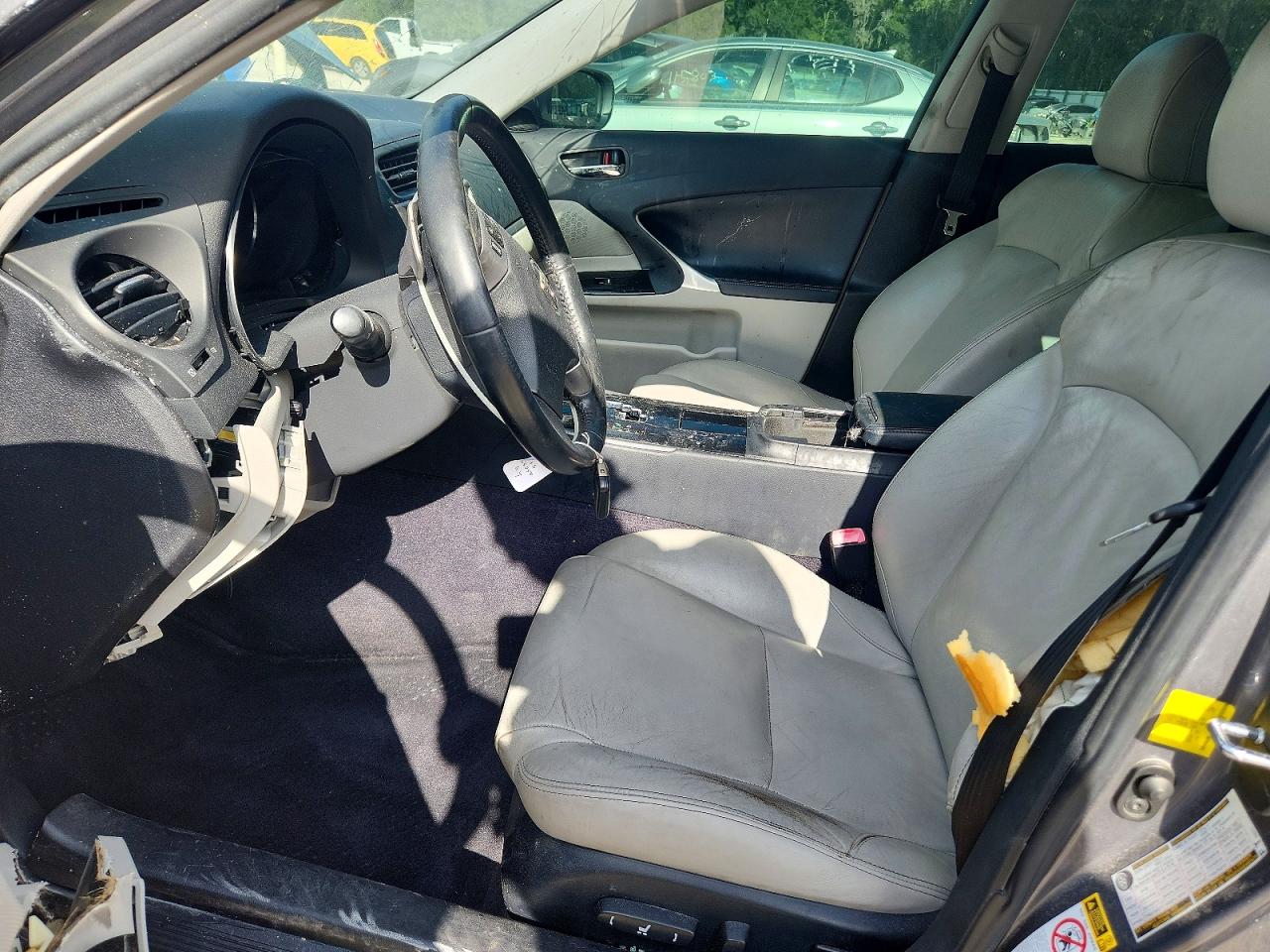 2012 Lexus Is 250 Gray vin: JTHBF5C27C5176020