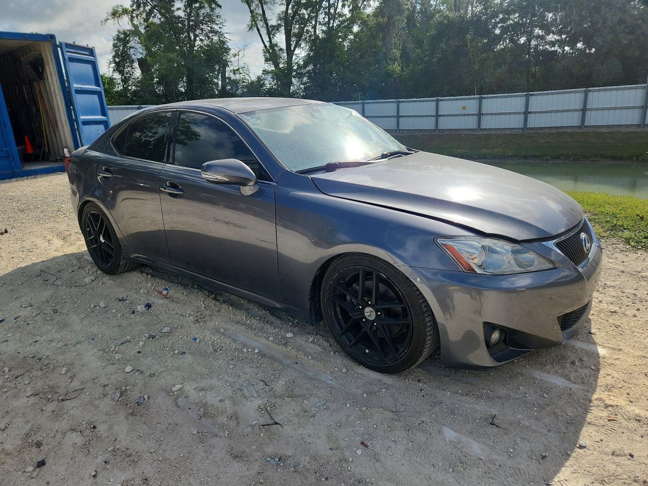 2012 Lexus Is 250 Gray vin: JTHBF5C27C5176020