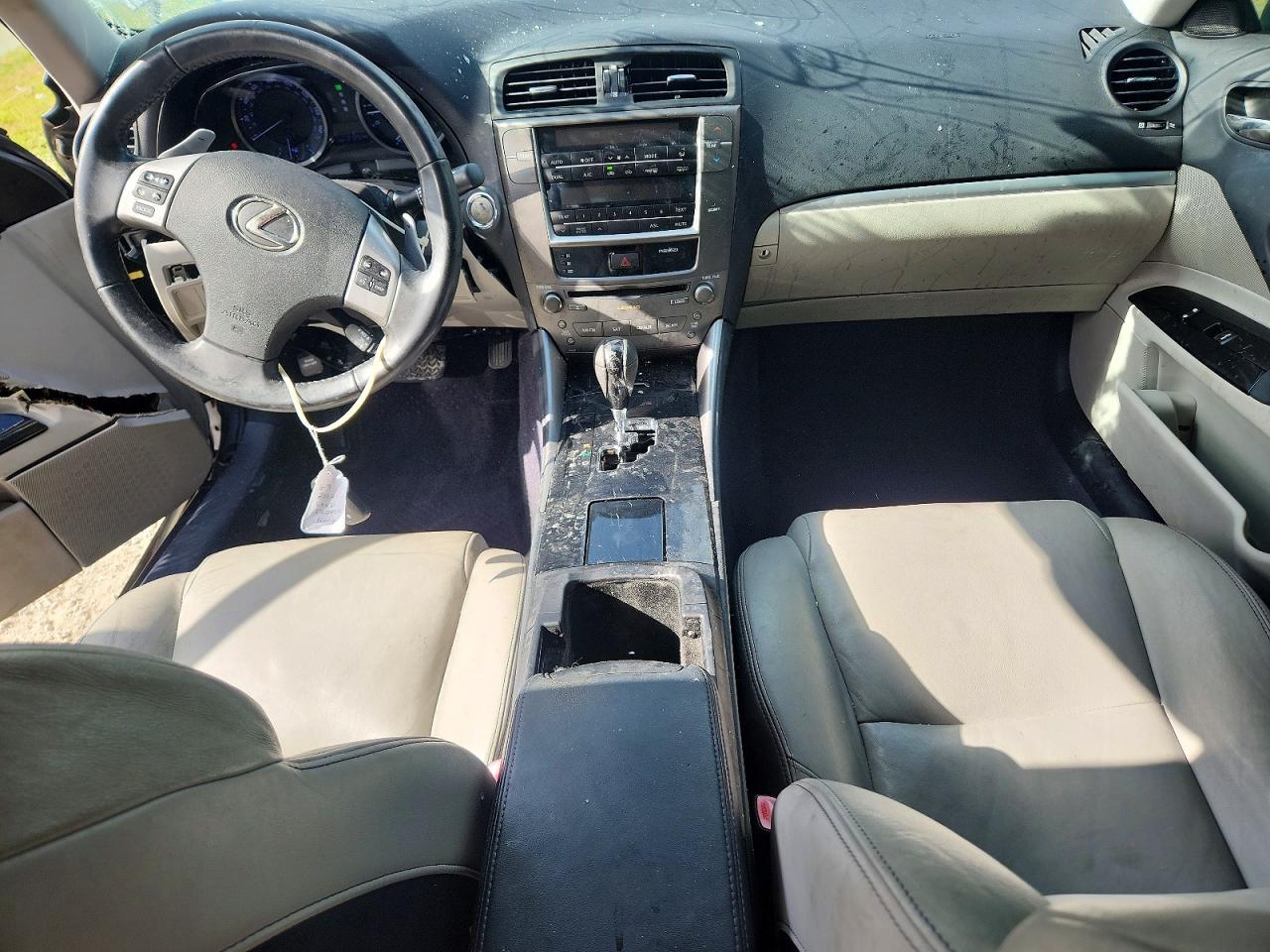 2012 Lexus Is 250 Gray vin: JTHBF5C27C5176020
