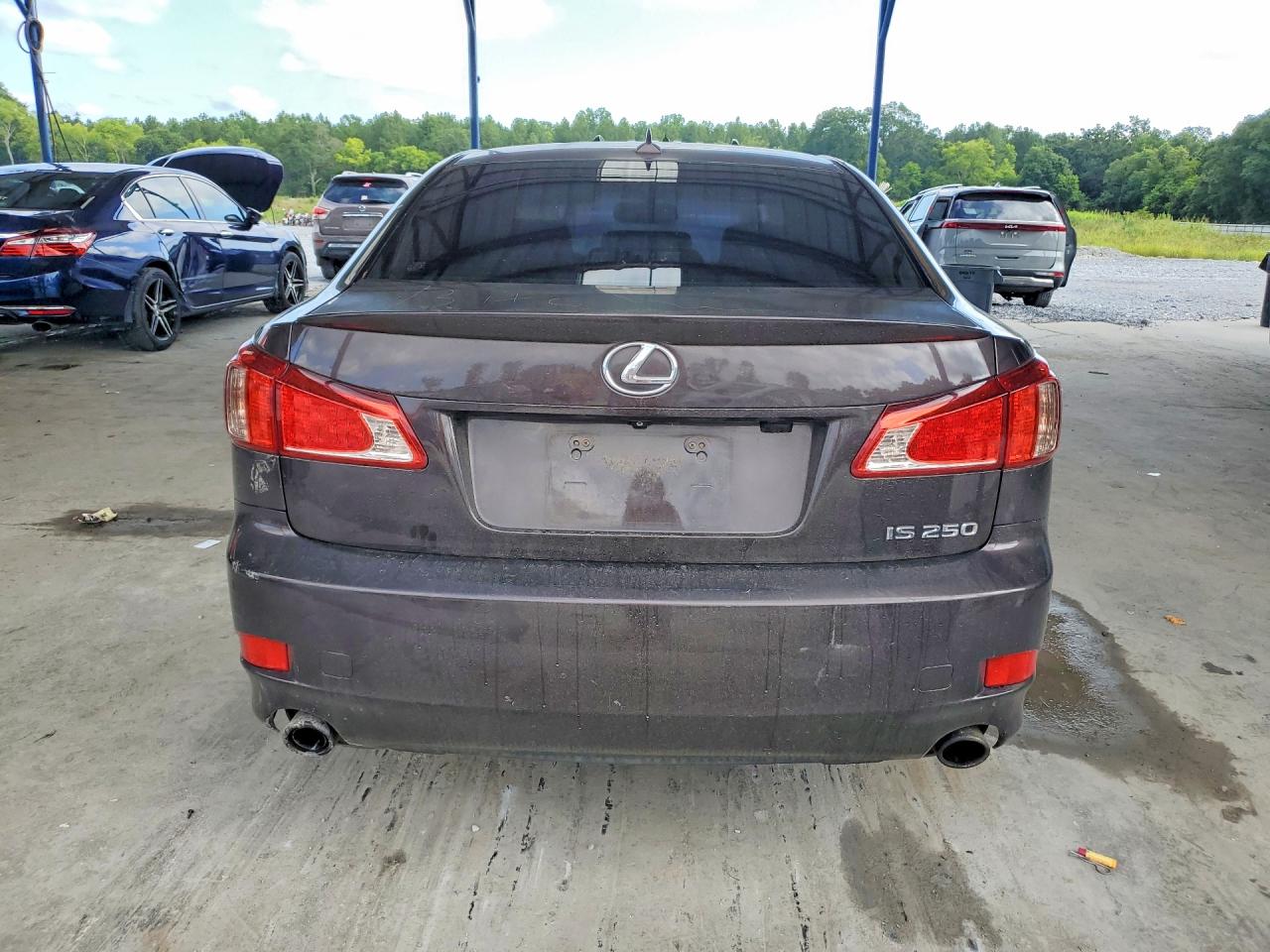 2012 Lexus Is 250 Black vin: JTHBF5C27C5178477