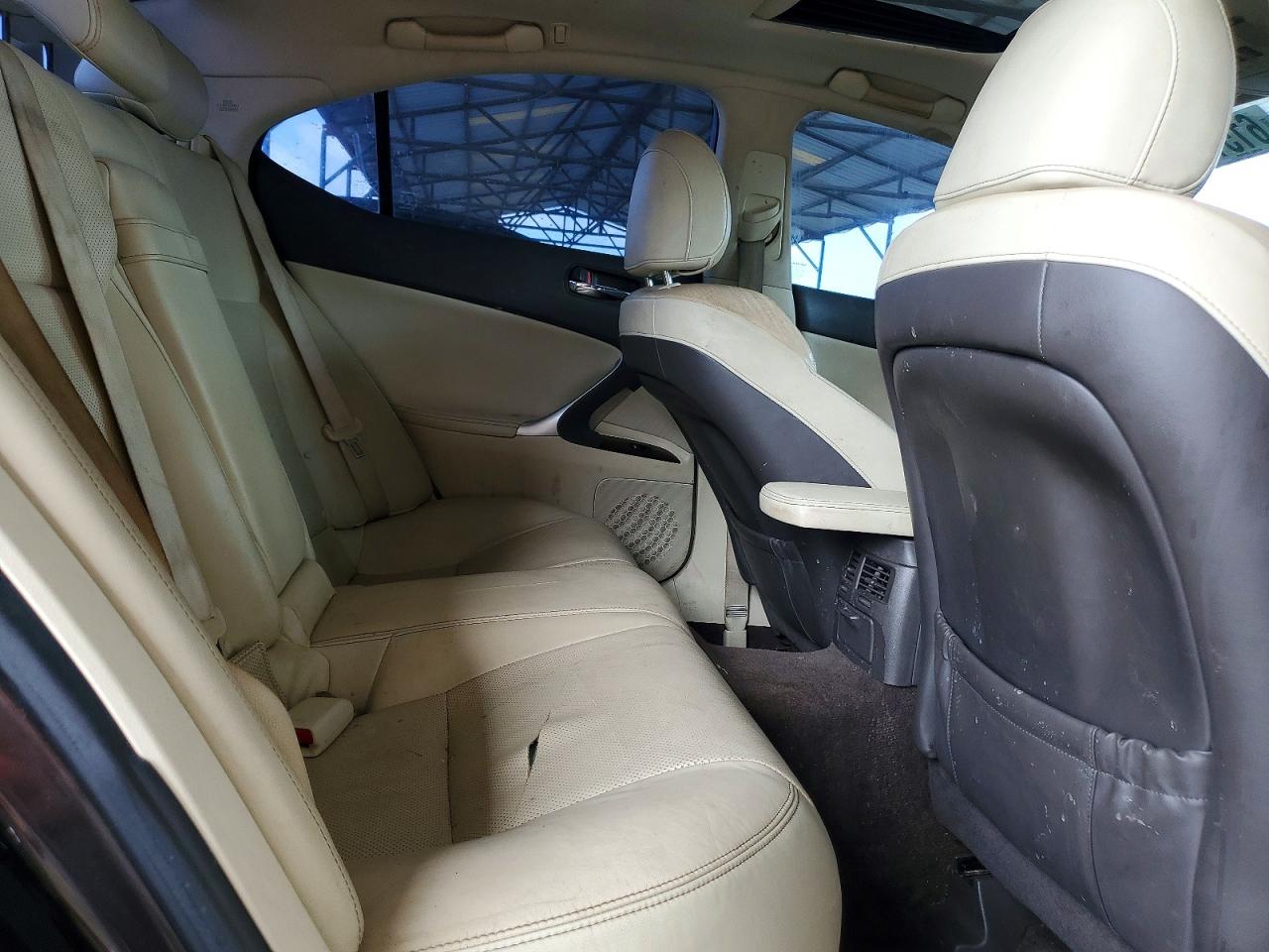 2012 Lexus Is 250 Black vin: JTHBF5C27C5178477