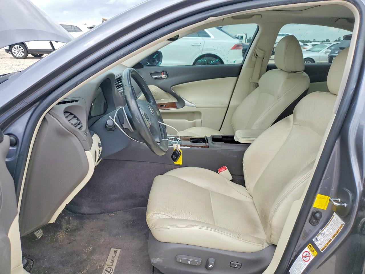 2013 Lexus Is 250 Gray vin: JTHBF5C27D5191554