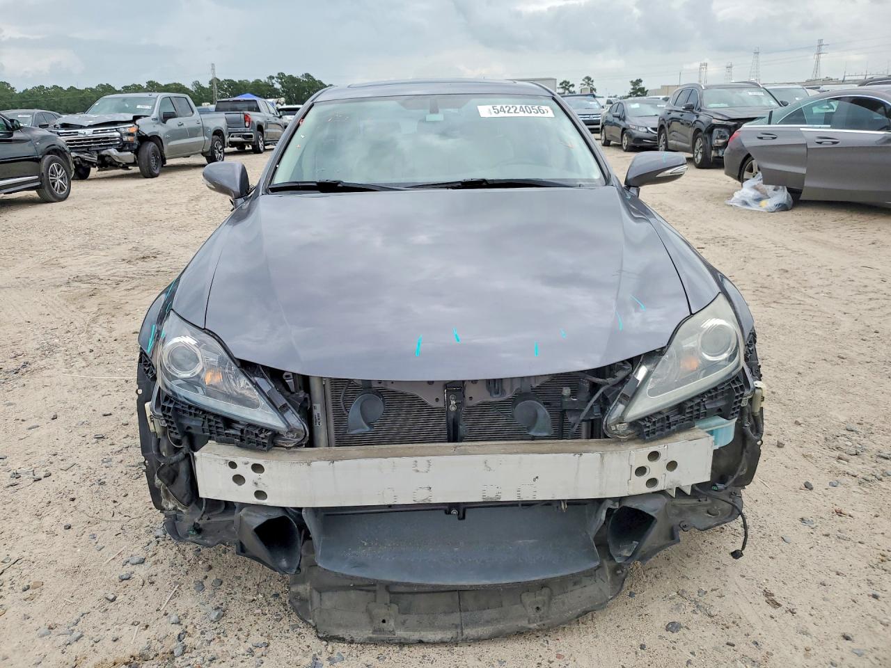 2013 Lexus Is 250 Gray vin: JTHBF5C27D5191554