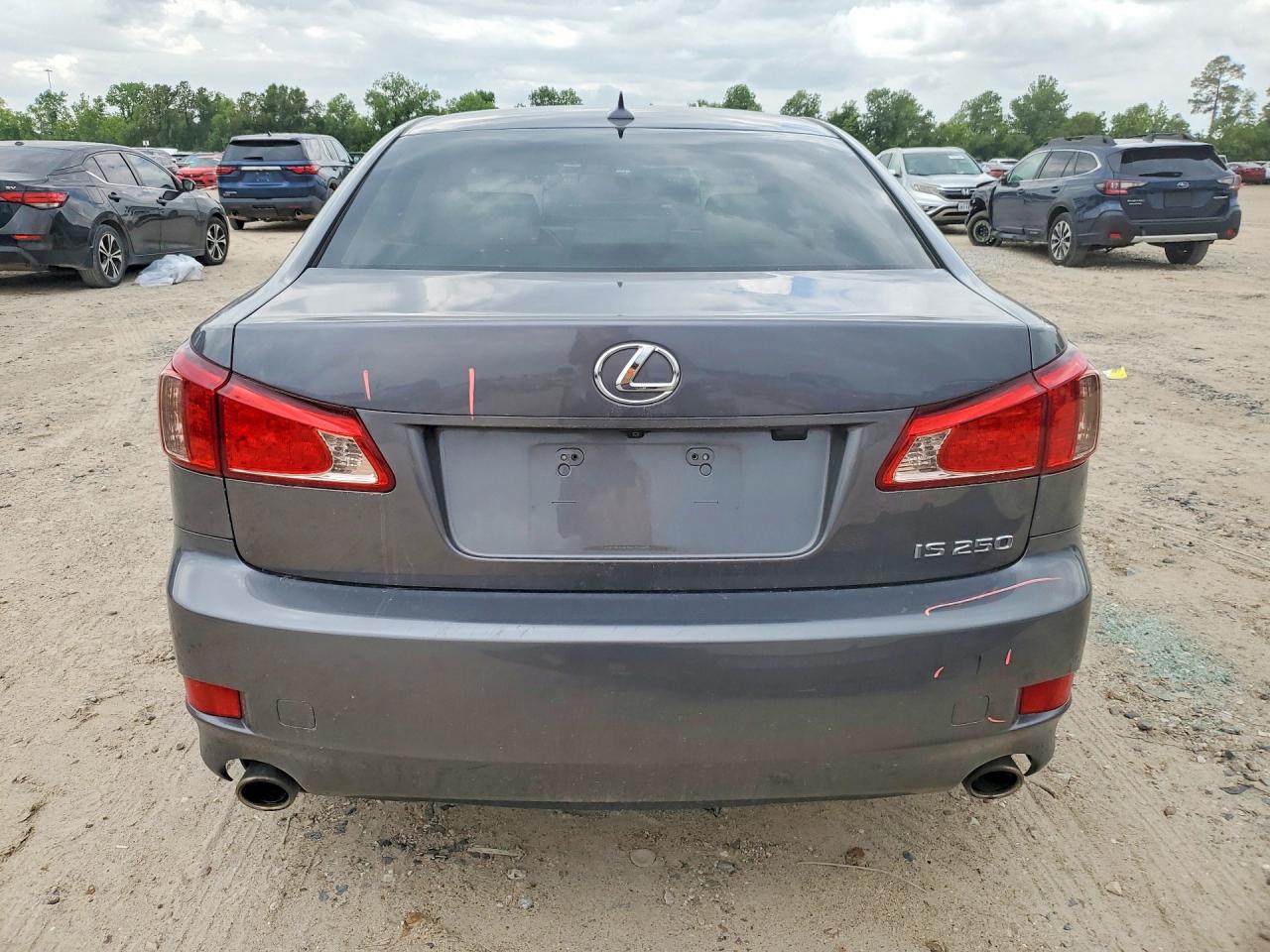 2013 Lexus Is 250 Gray vin: JTHBF5C27D5191554