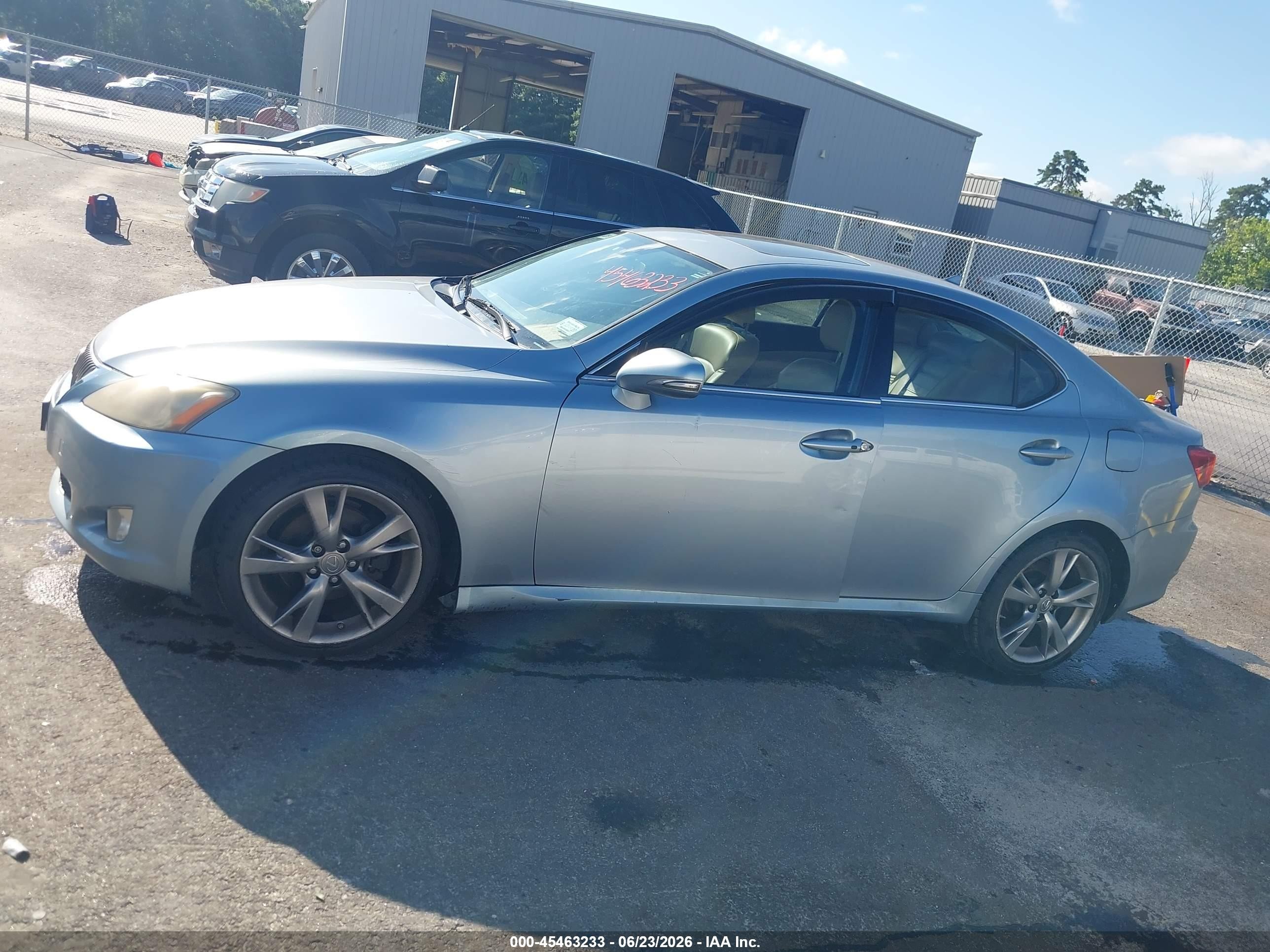 2010 Lexus Is 250   Blue vin: JTHBF5C28A2094716