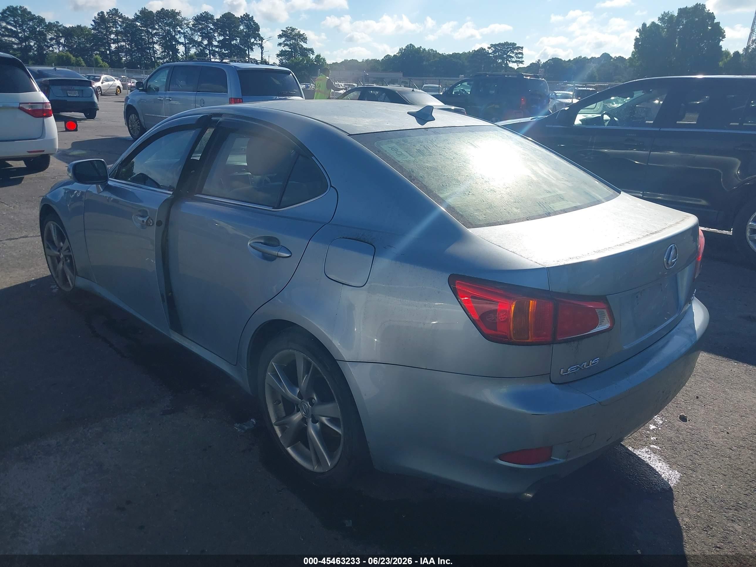 2010 Lexus Is 250   Blue vin: JTHBF5C28A2094716