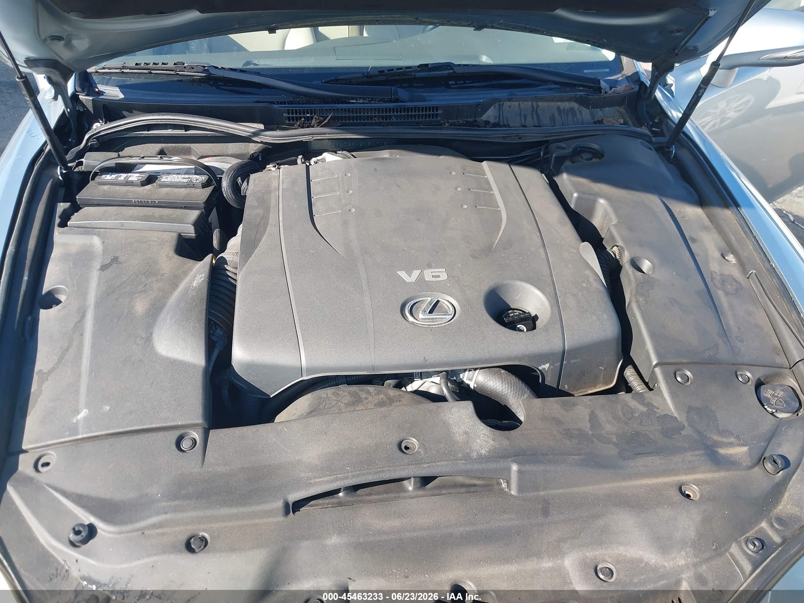 2010 Lexus Is 250   Blue vin: JTHBF5C28A2094716