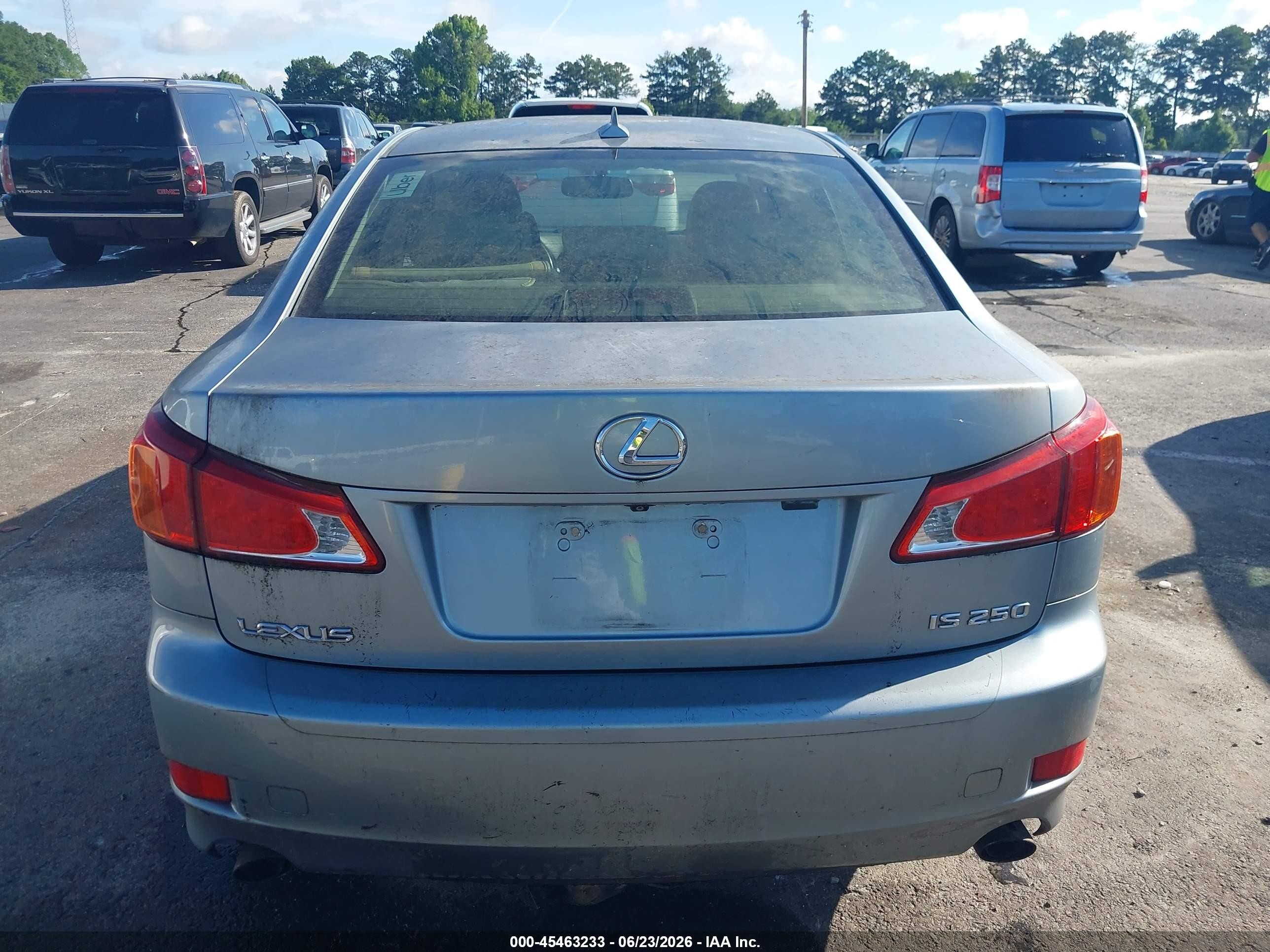 2010 Lexus Is 250   Blue vin: JTHBF5C28A2094716
