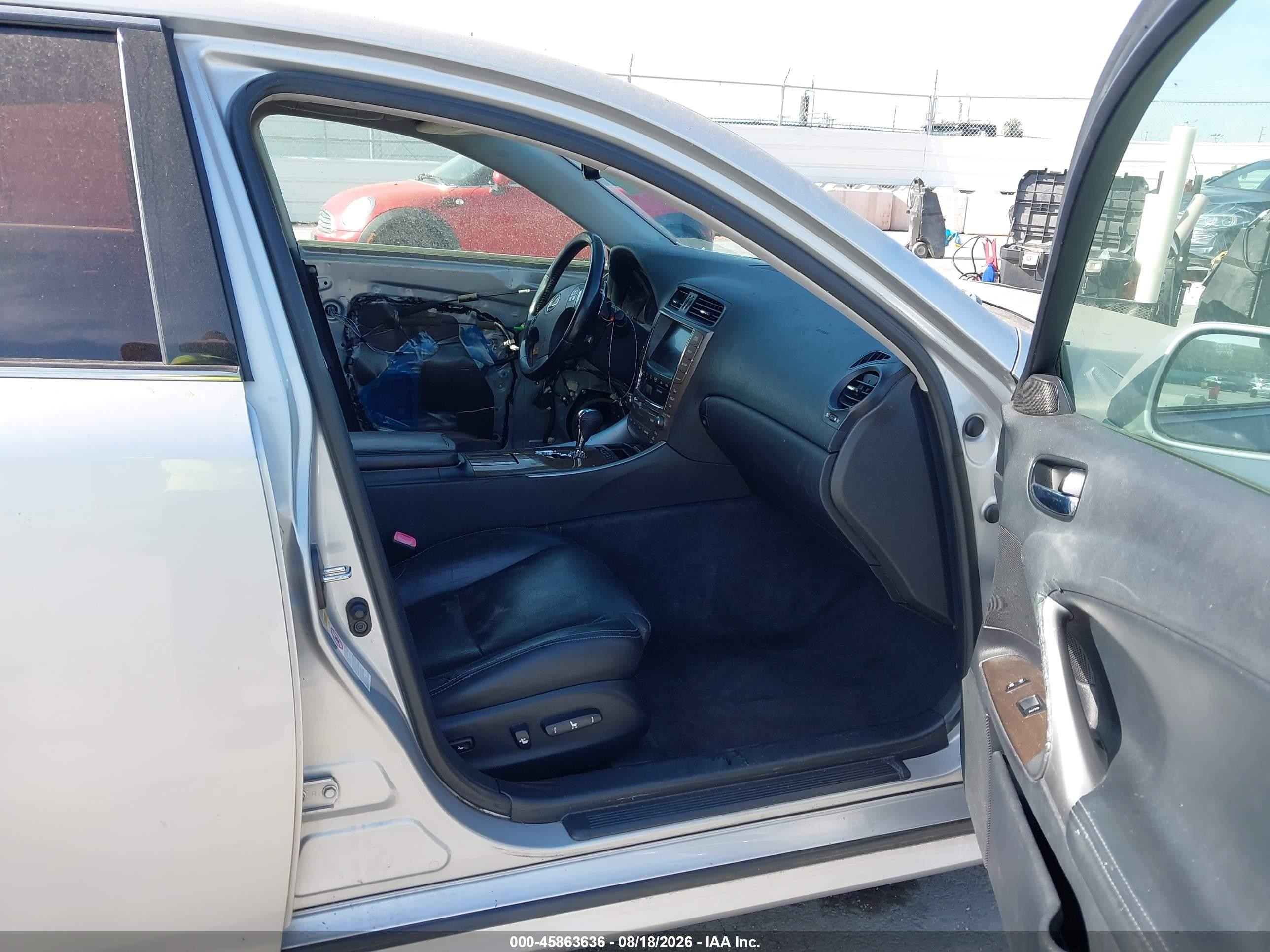 2010 Lexus Is 250   Silver vin: JTHBF5C28A2098345