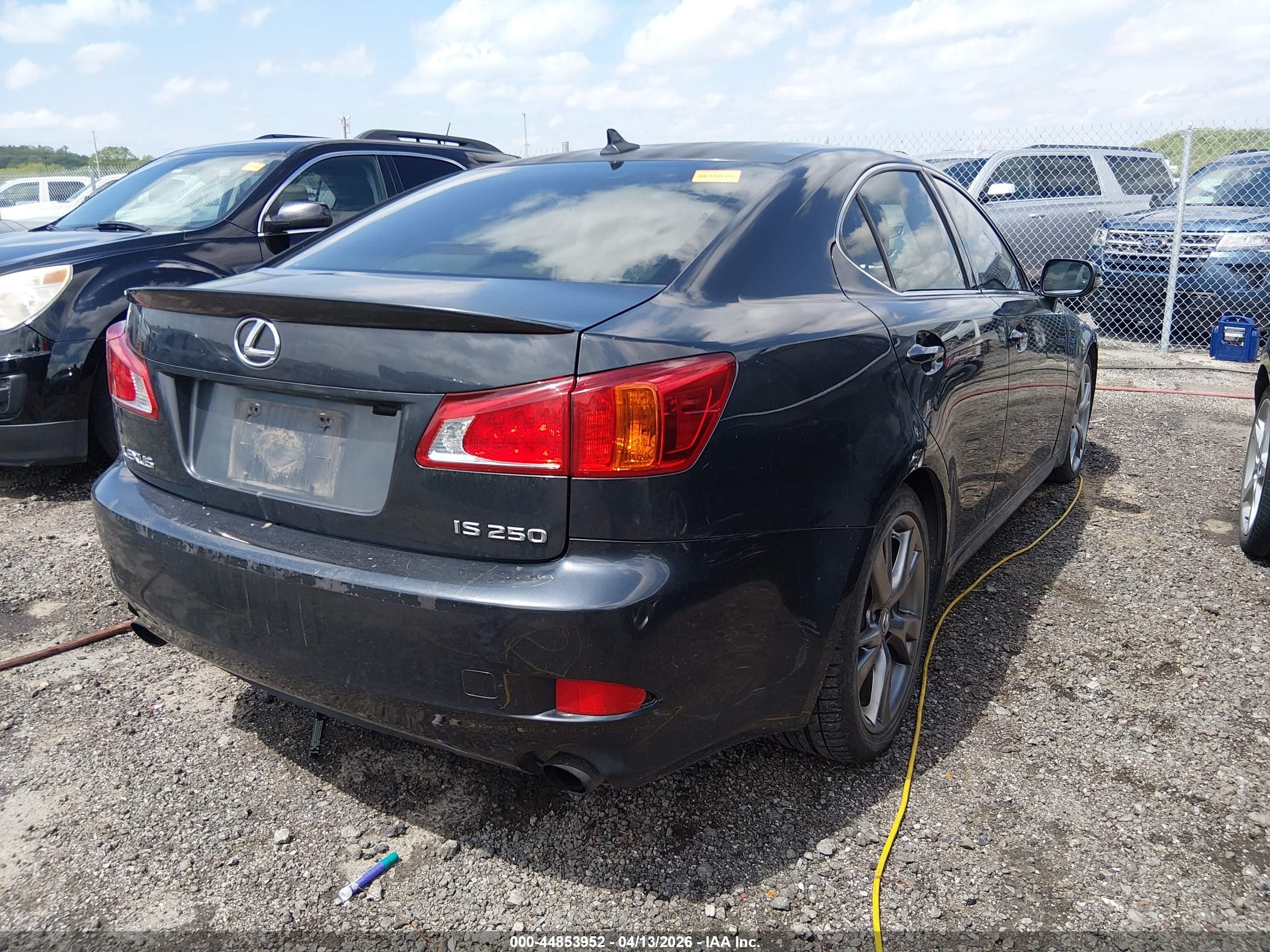2010 Lexus Is 250   Gray vin: JTHBF5C28A5120035