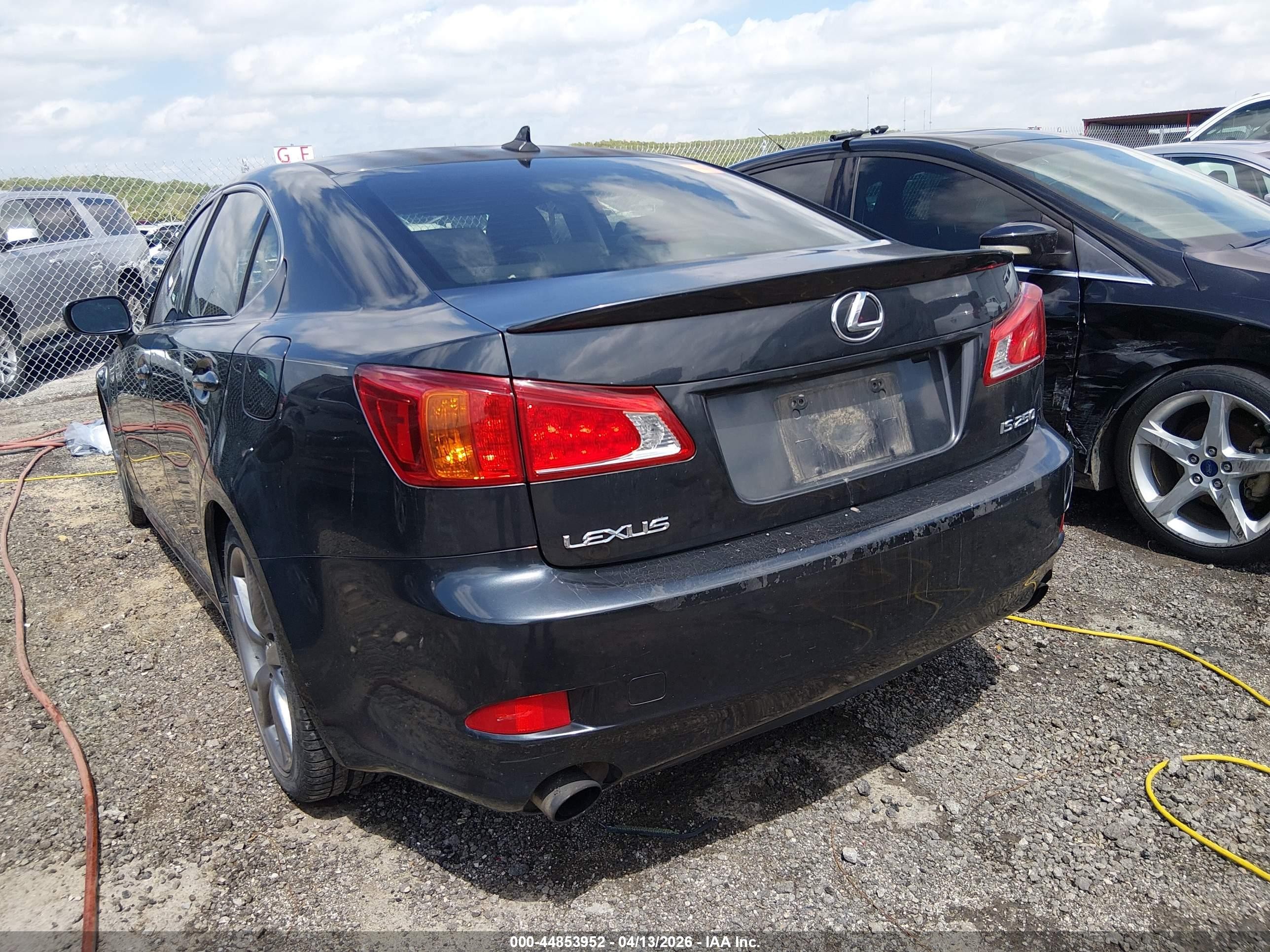 2010 Lexus Is 250   Gray vin: JTHBF5C28A5120035