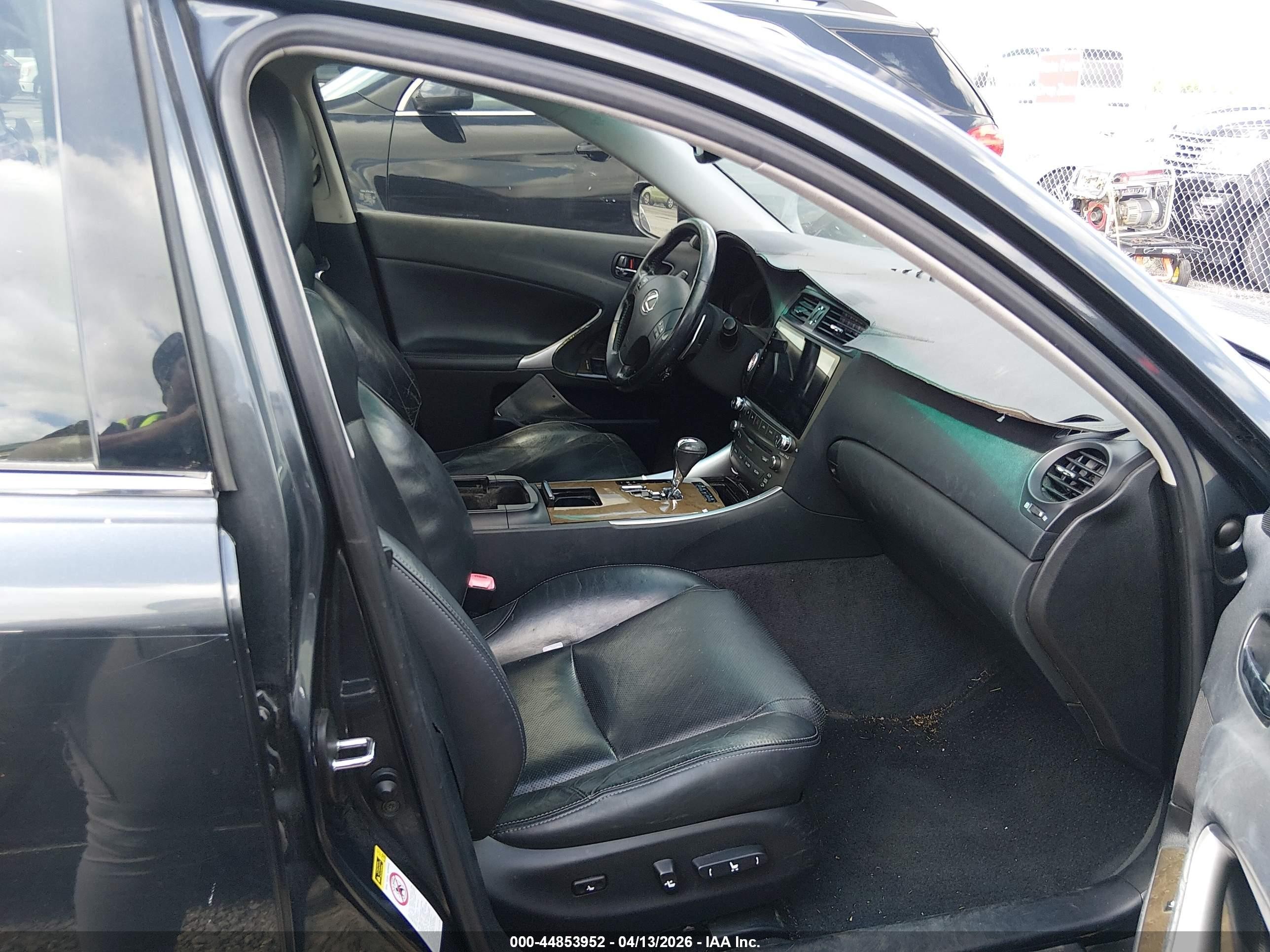 2010 Lexus Is 250   Gray vin: JTHBF5C28A5120035