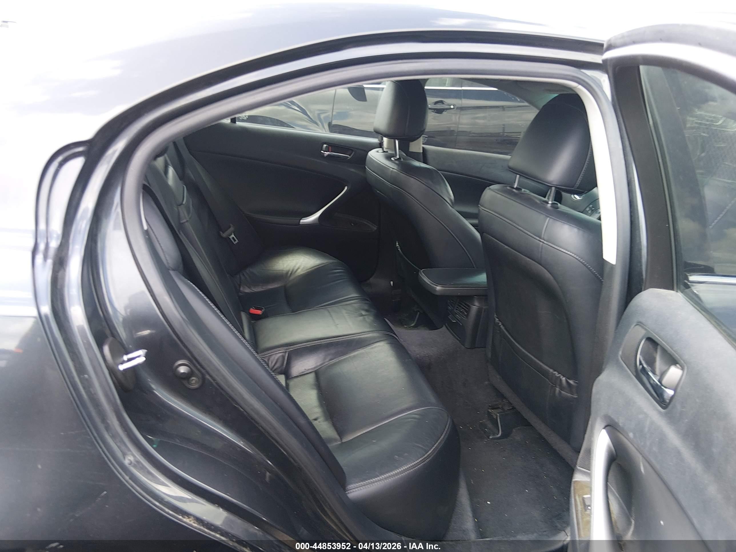 2010 Lexus Is 250   Gray vin: JTHBF5C28A5120035
