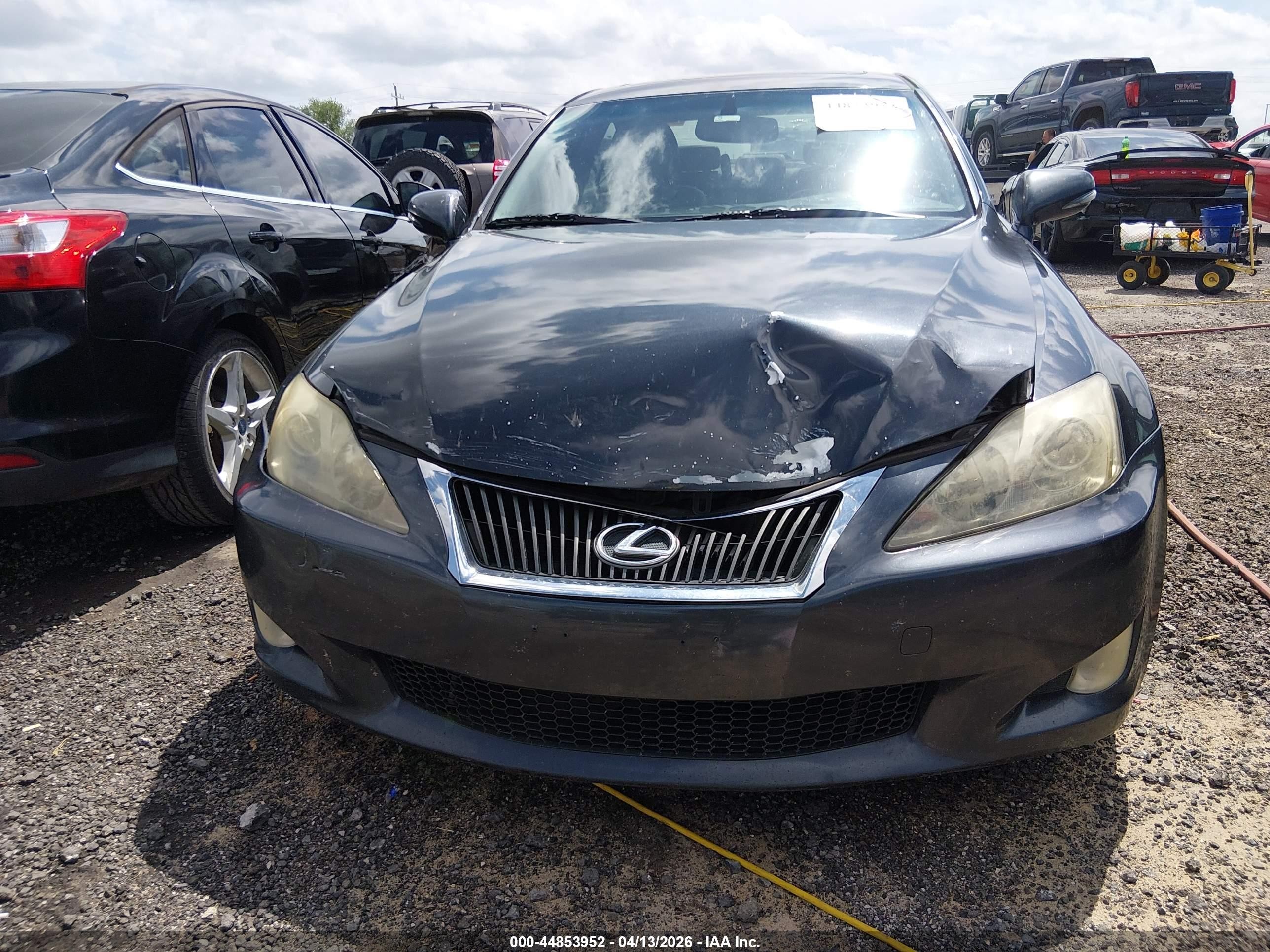2010 Lexus Is 250   Gray vin: JTHBF5C28A5120035