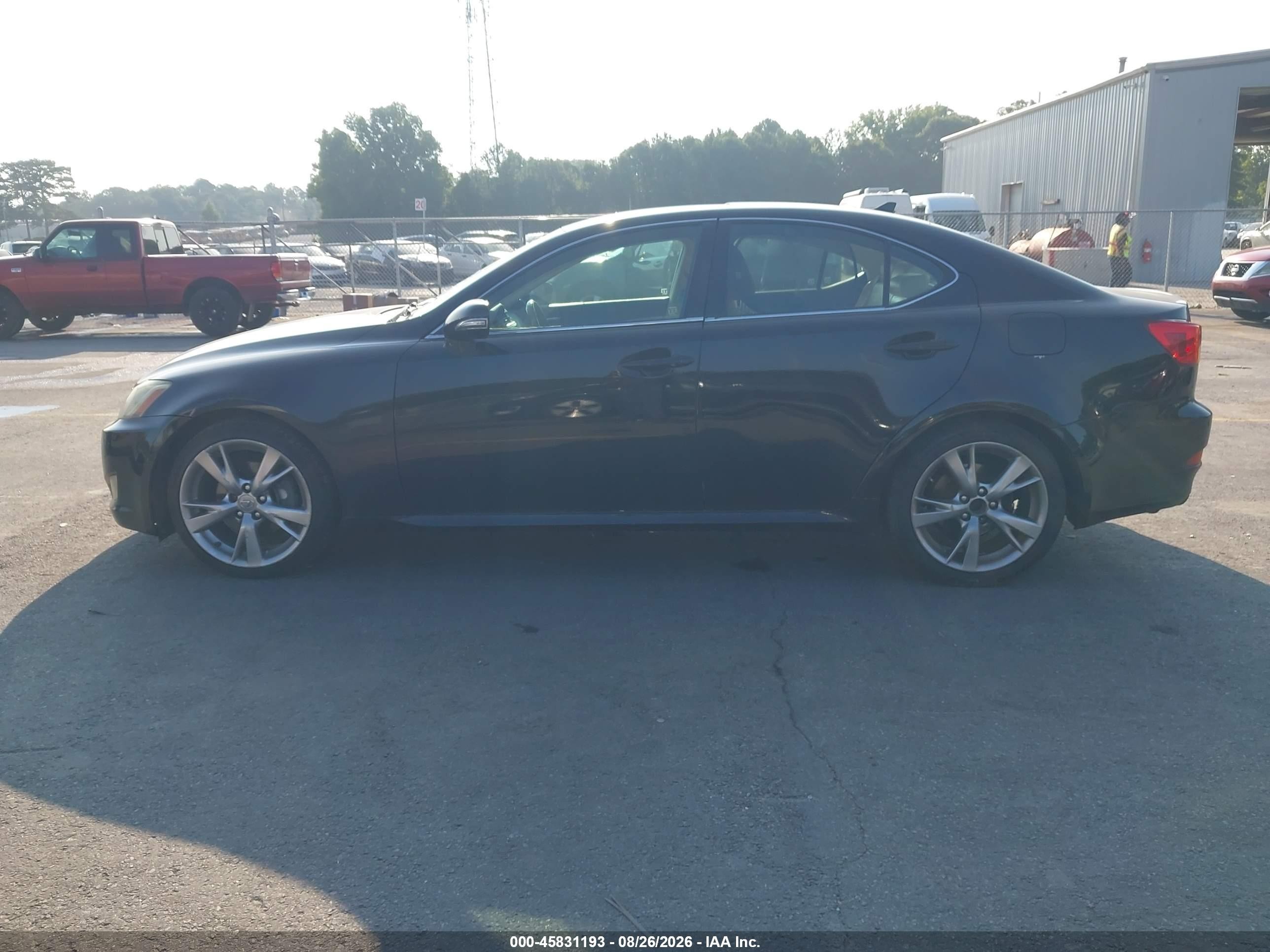 2010 Lexus Is 250 Черный vin: JTHBF5C28A5122707