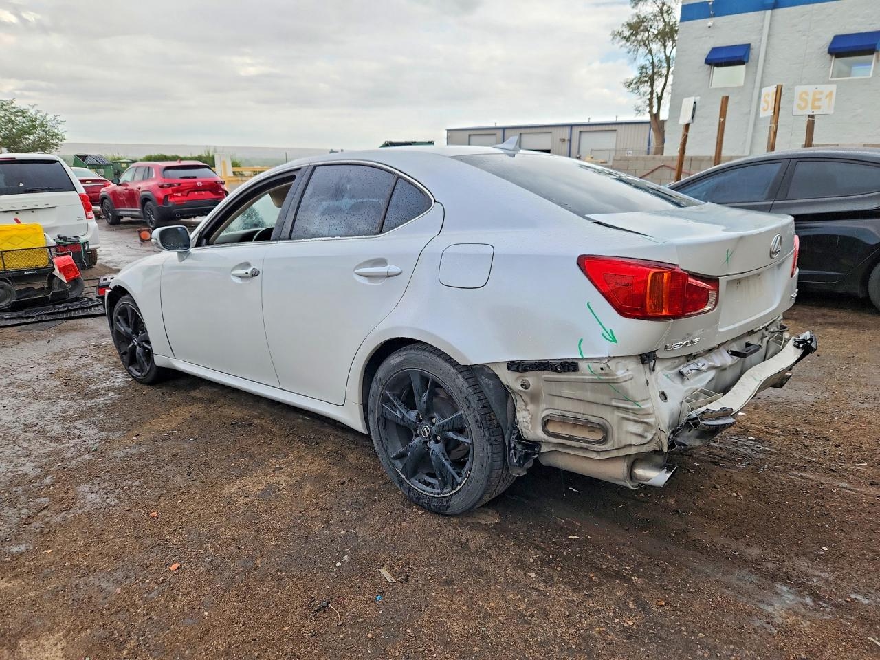 2010 Lexus Is 250 Base Белый vin: JTHBF5C28A5123002