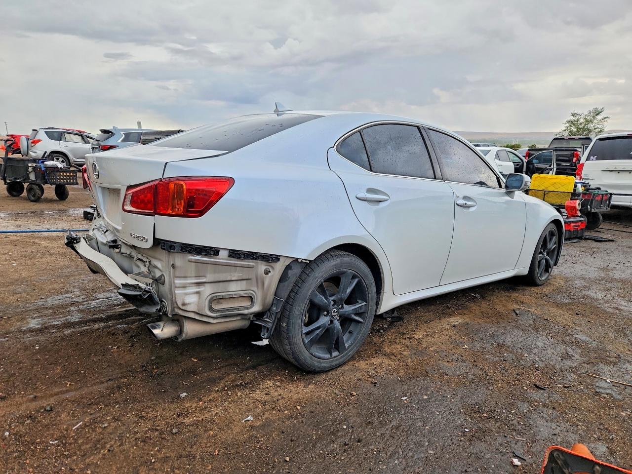2010 Lexus Is 250 Base Белый vin: JTHBF5C28A5123002