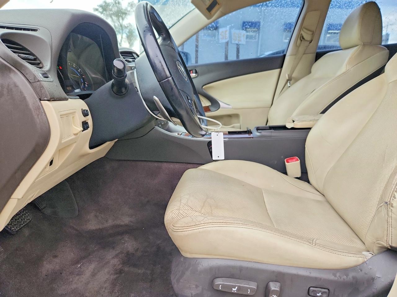 2010 Lexus Is 250 Base Белый vin: JTHBF5C28A5123002
