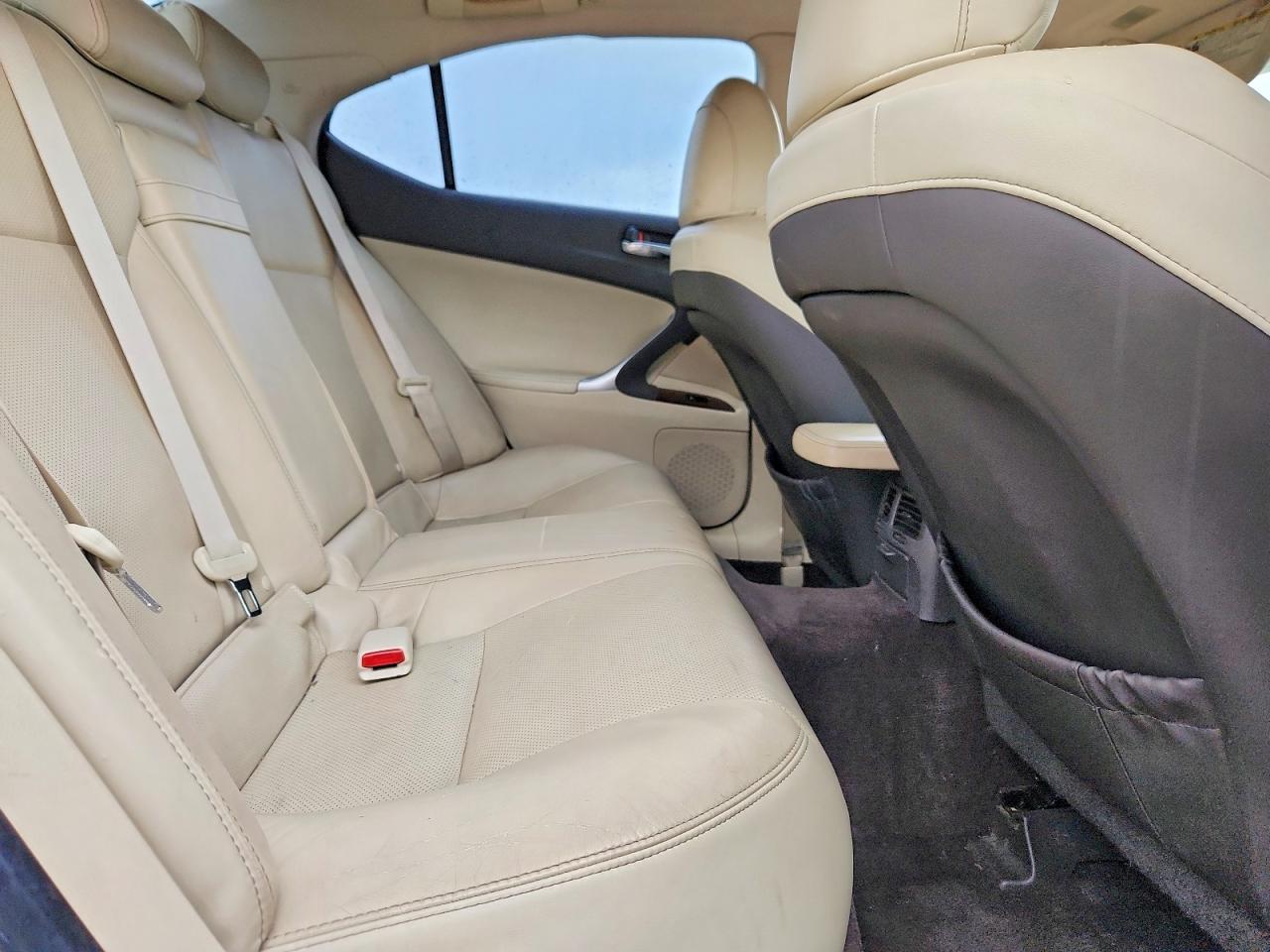 2010 Lexus Is 250 Base Белый vin: JTHBF5C28A5123002