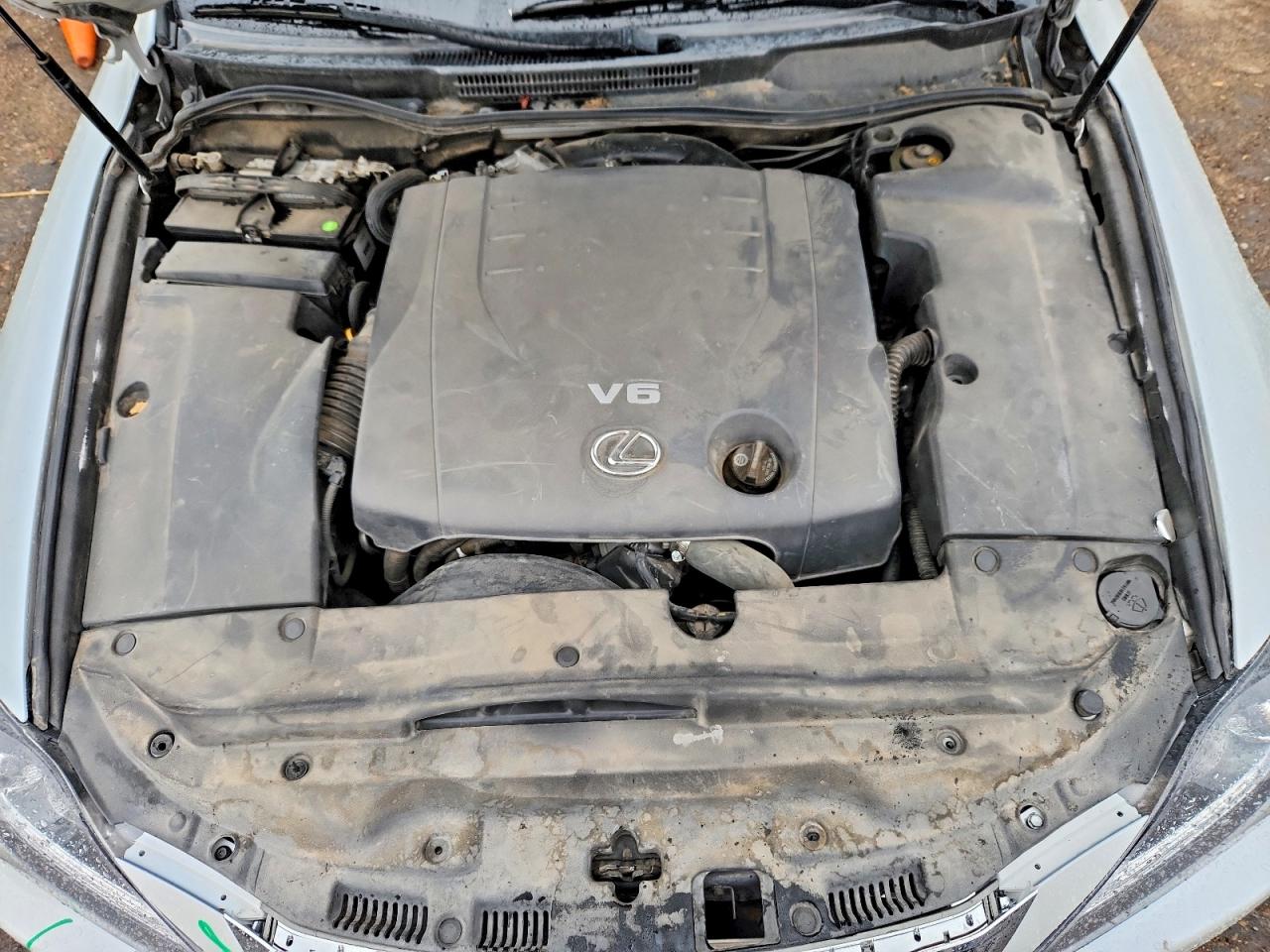 2010 Lexus Is 250 Base Белый vin: JTHBF5C28A5123002