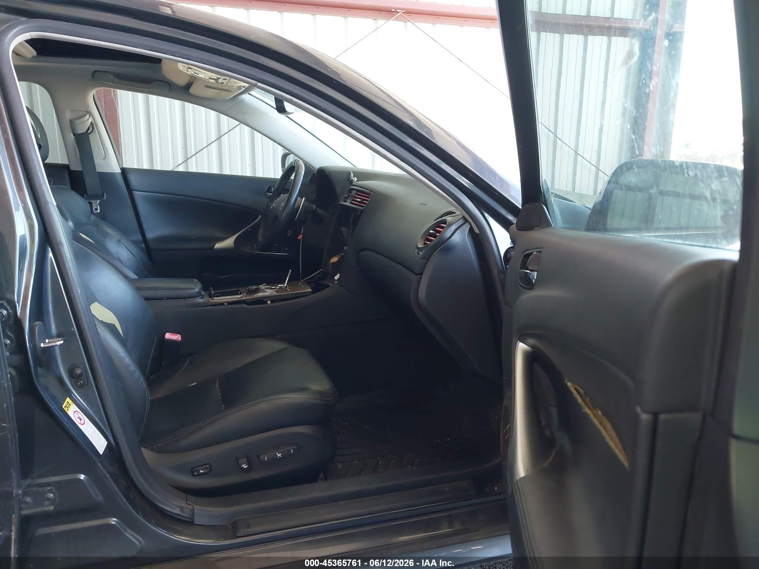 2010 Lexus Is 250 Gray vin: JTHBF5C28A5124151