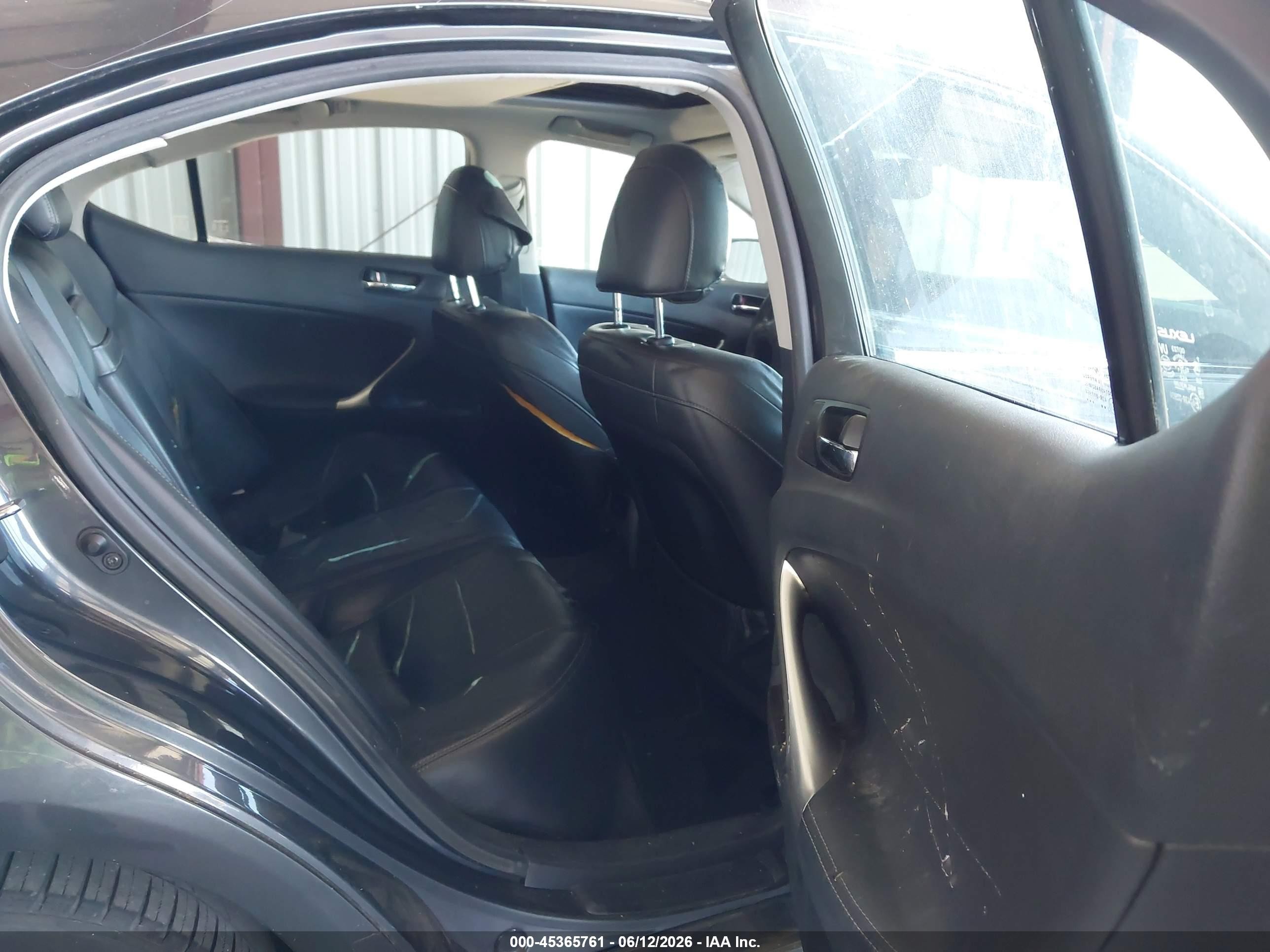 2010 Lexus Is 250 Gray vin: JTHBF5C28A5124151
