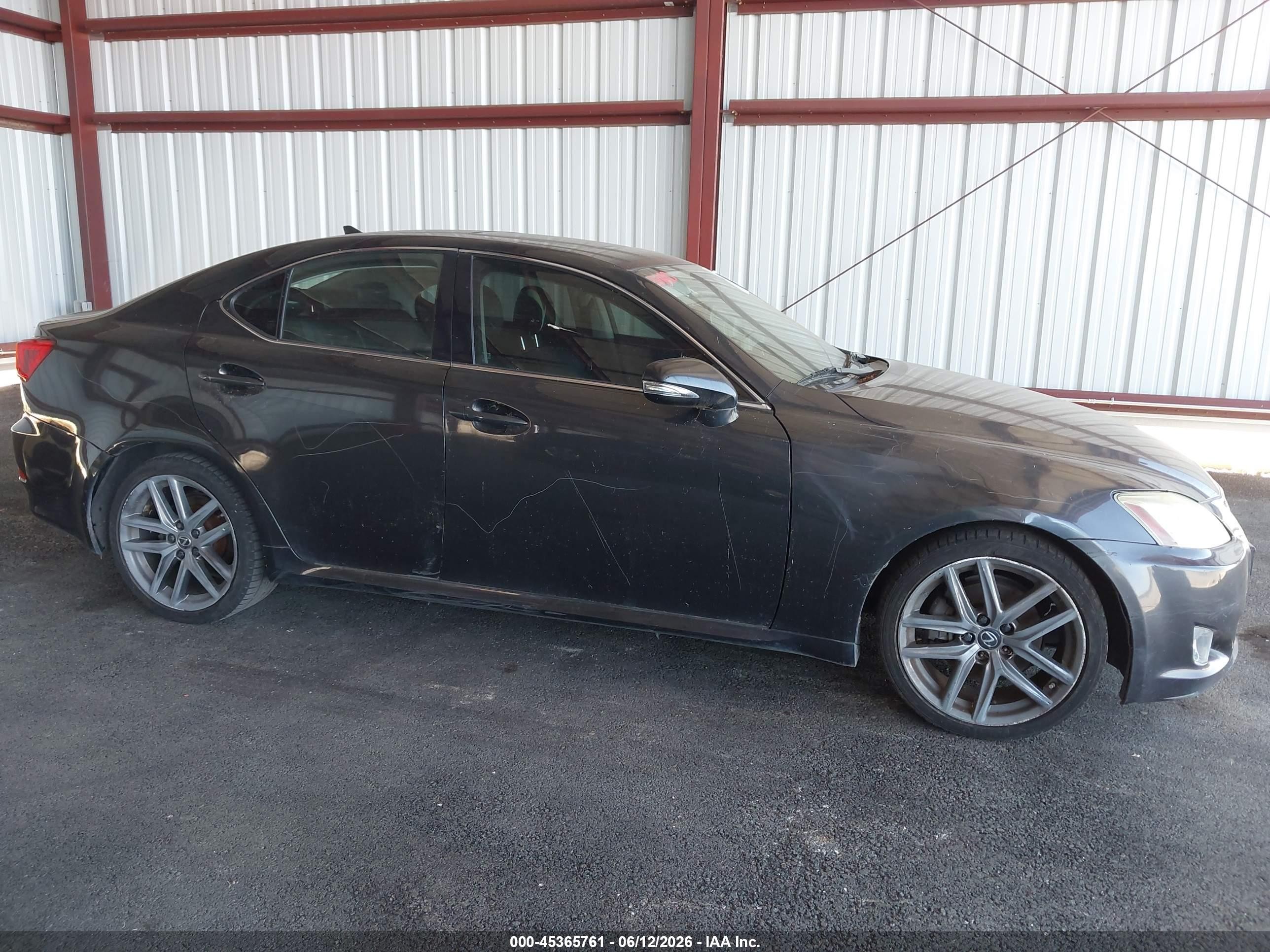 2010 Lexus Is 250 Gray vin: JTHBF5C28A5124151